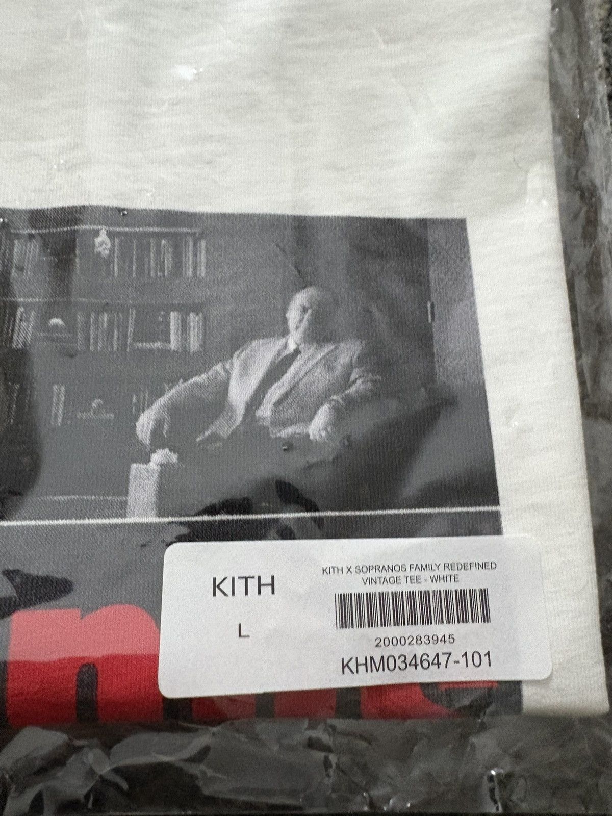 Kith Kith x The Sopranos Family Redefined Vintage Tee White Size US L / EU 52-54 / 3 - 4 Thumbnail