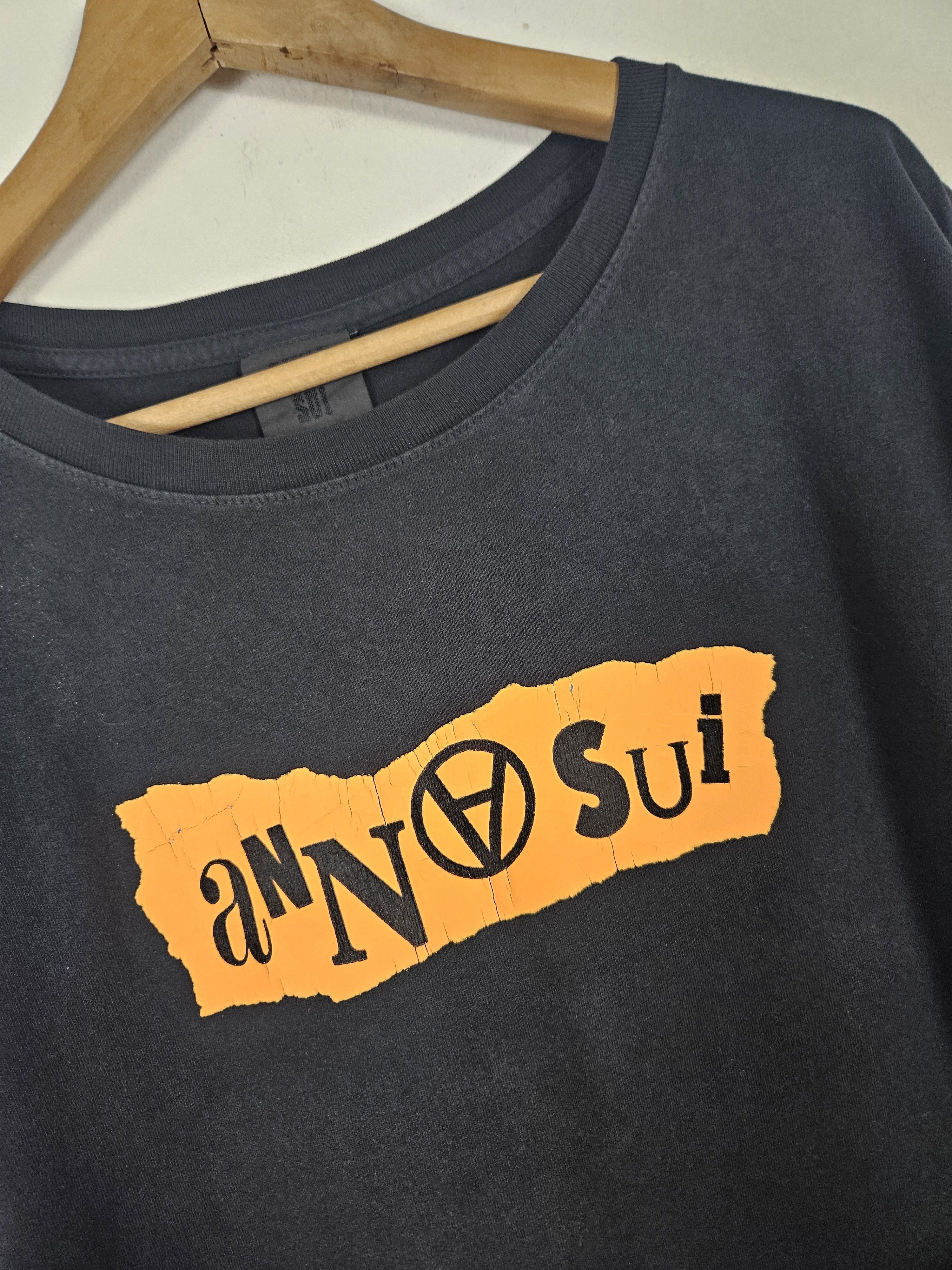 Anna Sui × Vintage Vintage 90s Anna Sui Anarchy logo shirt Size M / US 6-8 / IT 42-44 - 4 Thumbnail