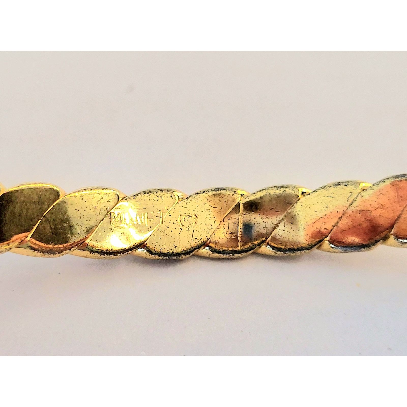 Monet Monet Gold Bangle Vintage Size ONE SIZE - 3 Thumbnail