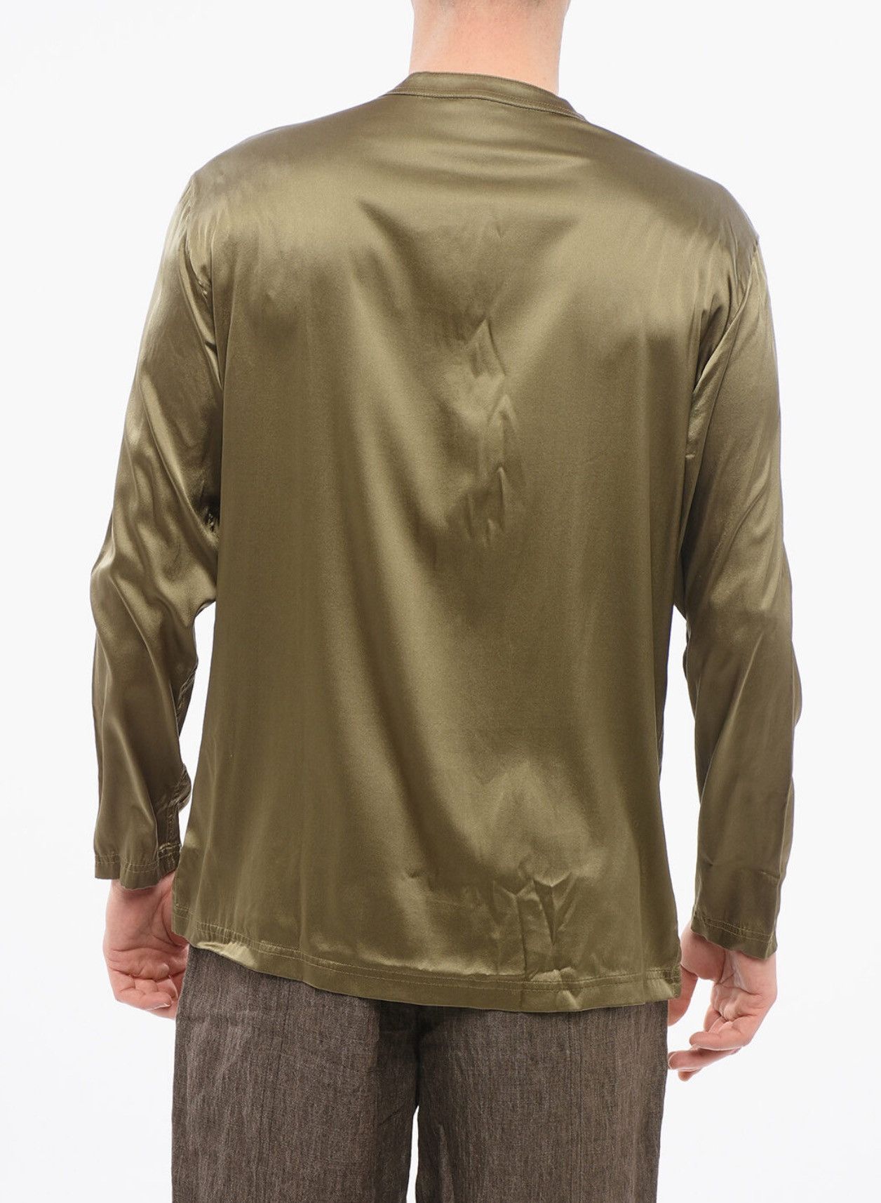 Tom Ford 🔥Silk Satin Pajama Top Size US 32 / EU 48 - 2 Thumbnail