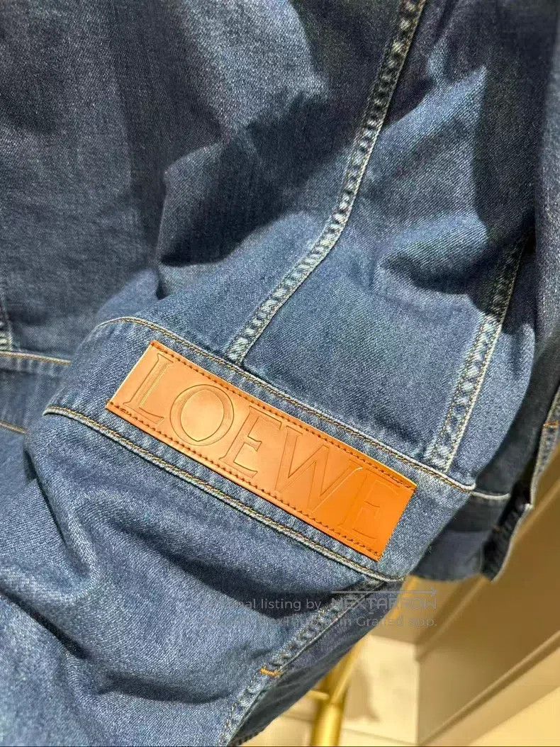 Loewe Loewe Denim jacket, made in Italy Size 4XL / US 24-26 - 3 Thumbnail