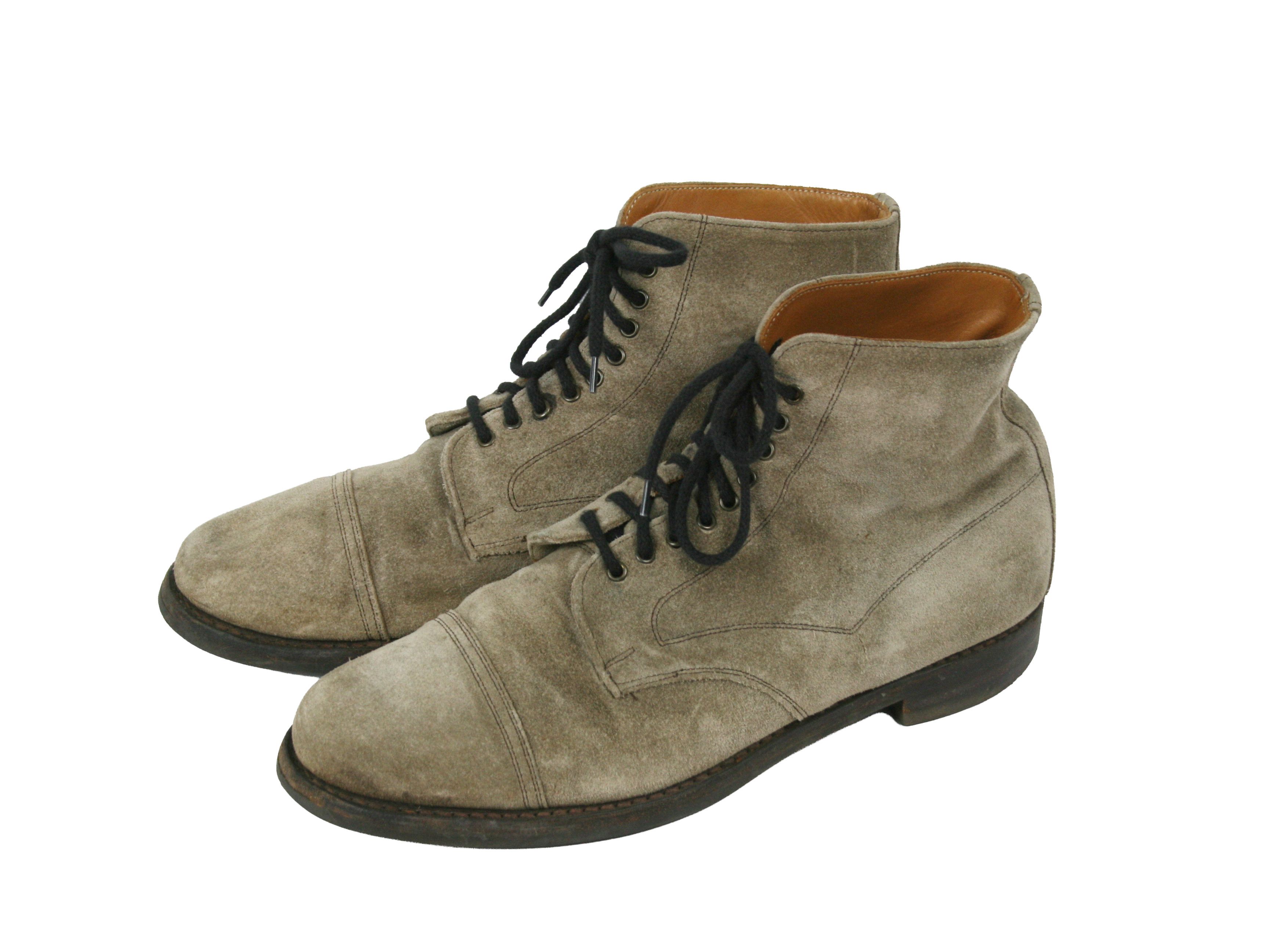 Cheaney Jarrow R Suede Derby Boots Made in England 8.5UK Size US 9.5 / EU 42-43 - 3 Thumbnail