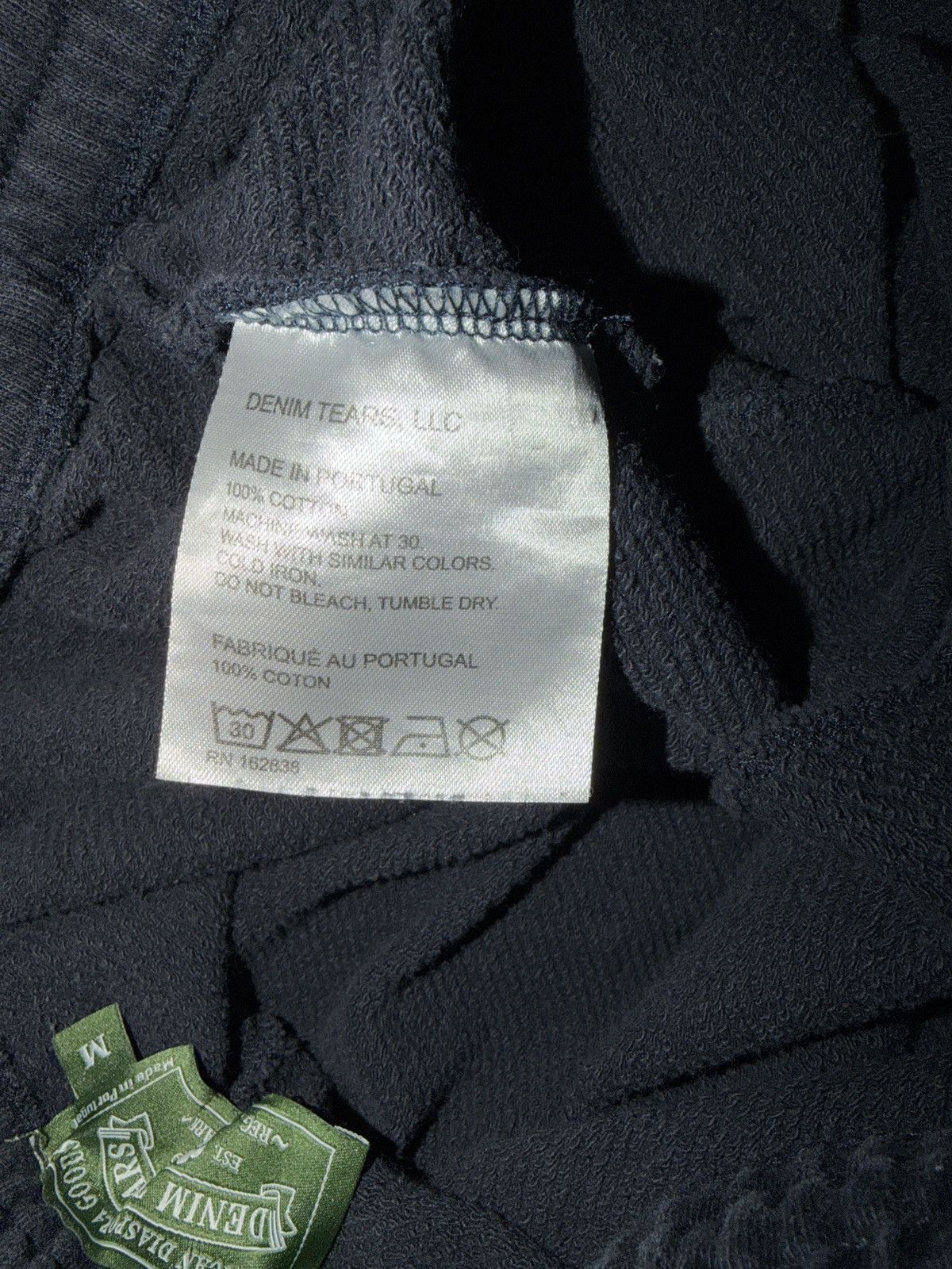 DENIM TEARS Denim Tears “ADG” Sweatpants Navy Size Medium Size US 32 / EU 48 - 3 Thumbnail