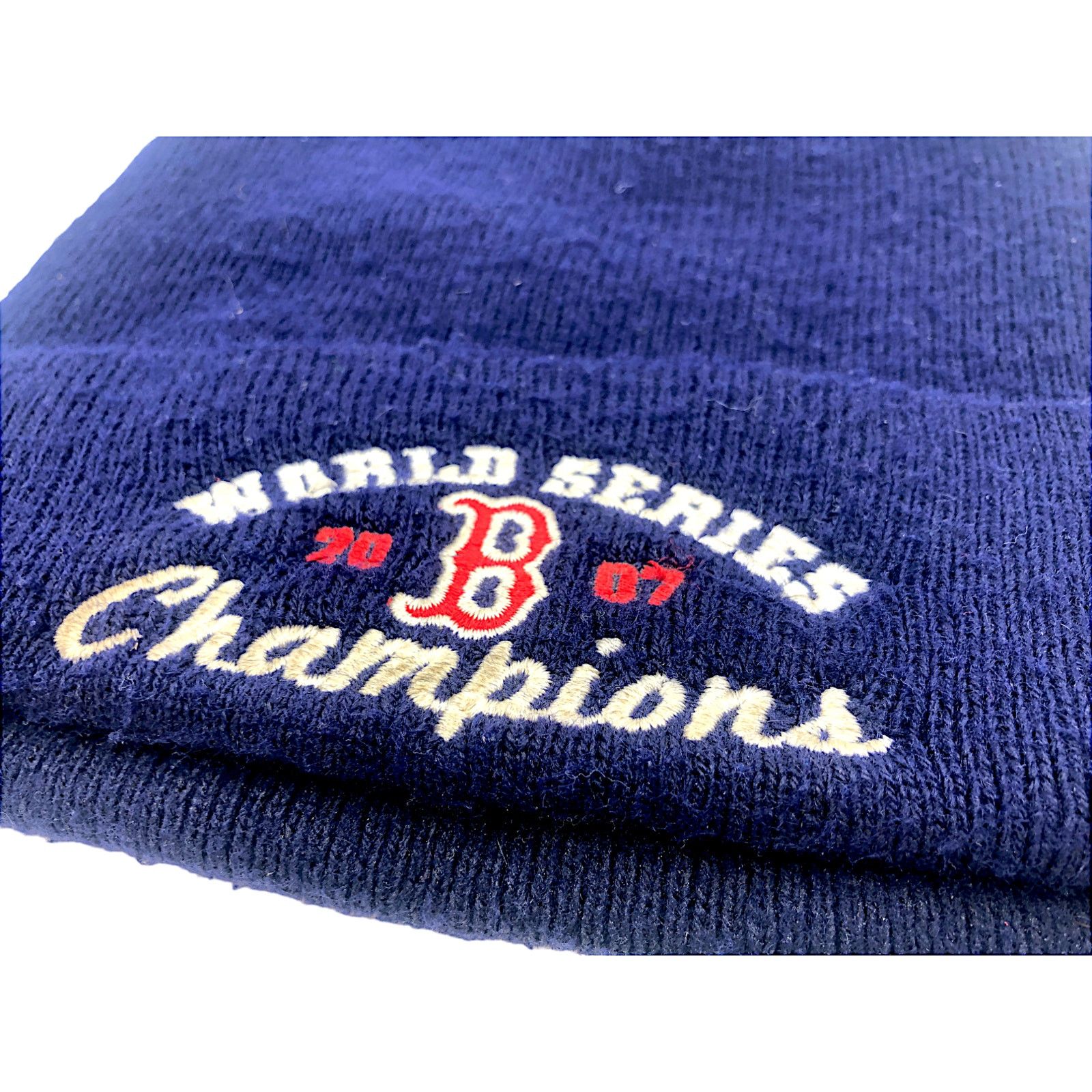MLB Boston Red Sox 2007 World Series Champions MLB Beanie Hat Size ONE SIZE - 6 Thumbnail
