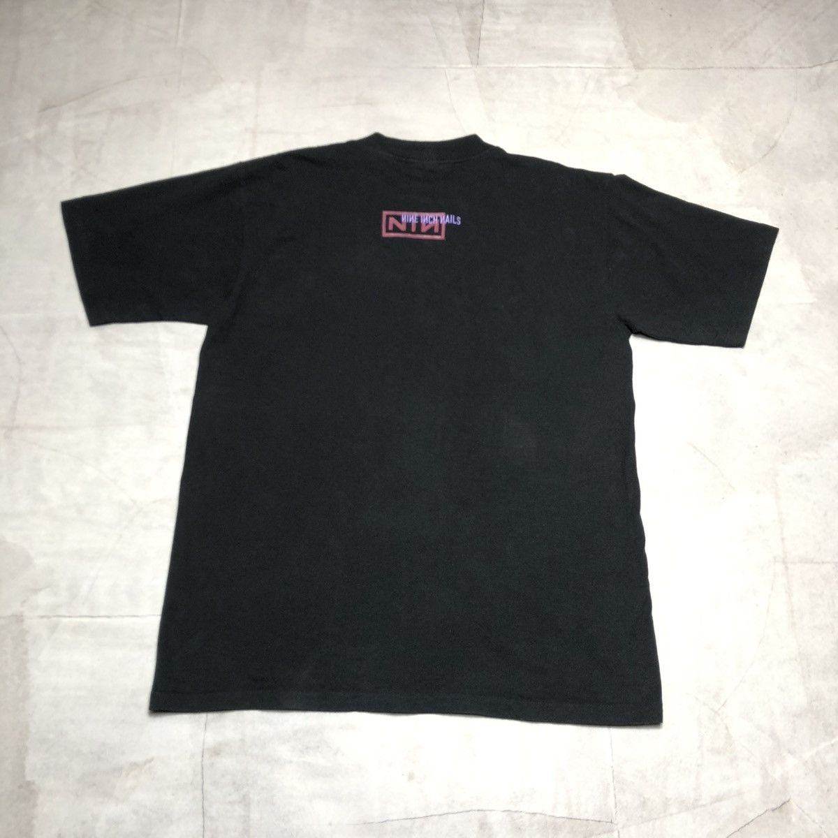 Vintage vintage Nine Inch Nails My Perfect Drug Band Rock T shirt Size US L / EU 52-54 / 3 - 2 Thumbnail