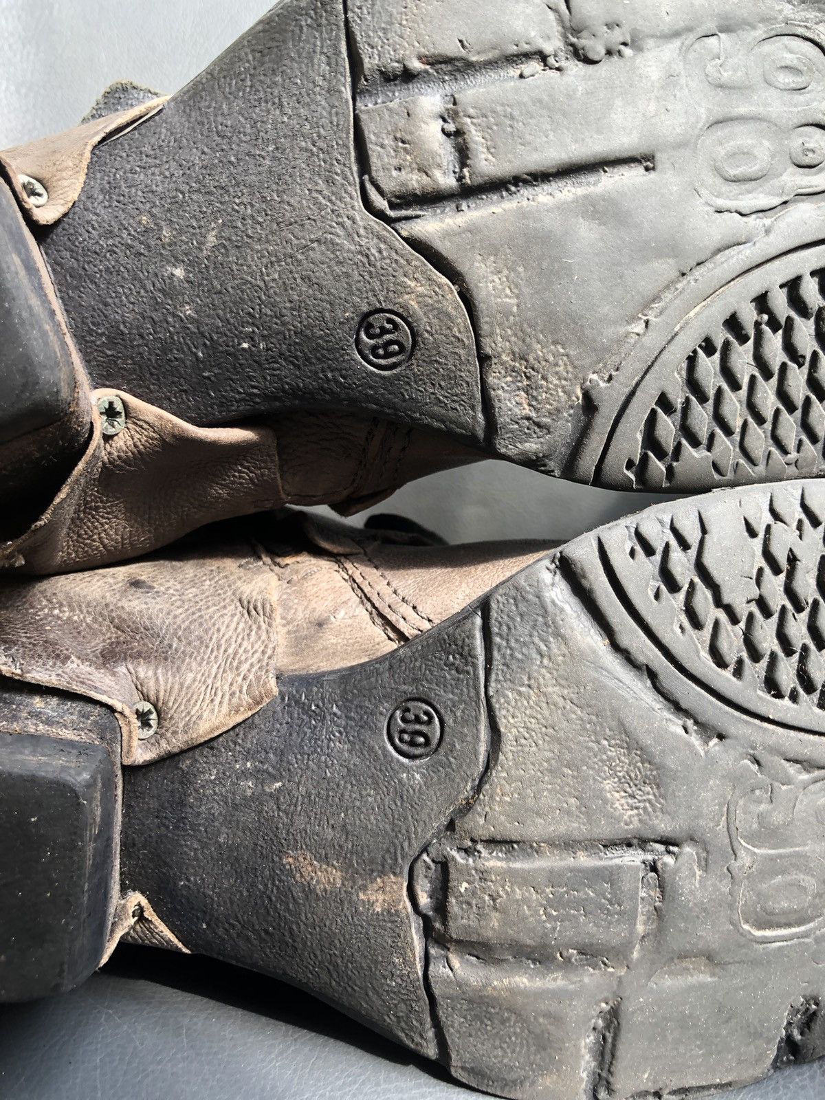 A.S.98 A.S 98 Grey Calf Skin Leather Women’s Boots Size 39 Size US 8.5 / IT 38.5 - 14 Thumbnail