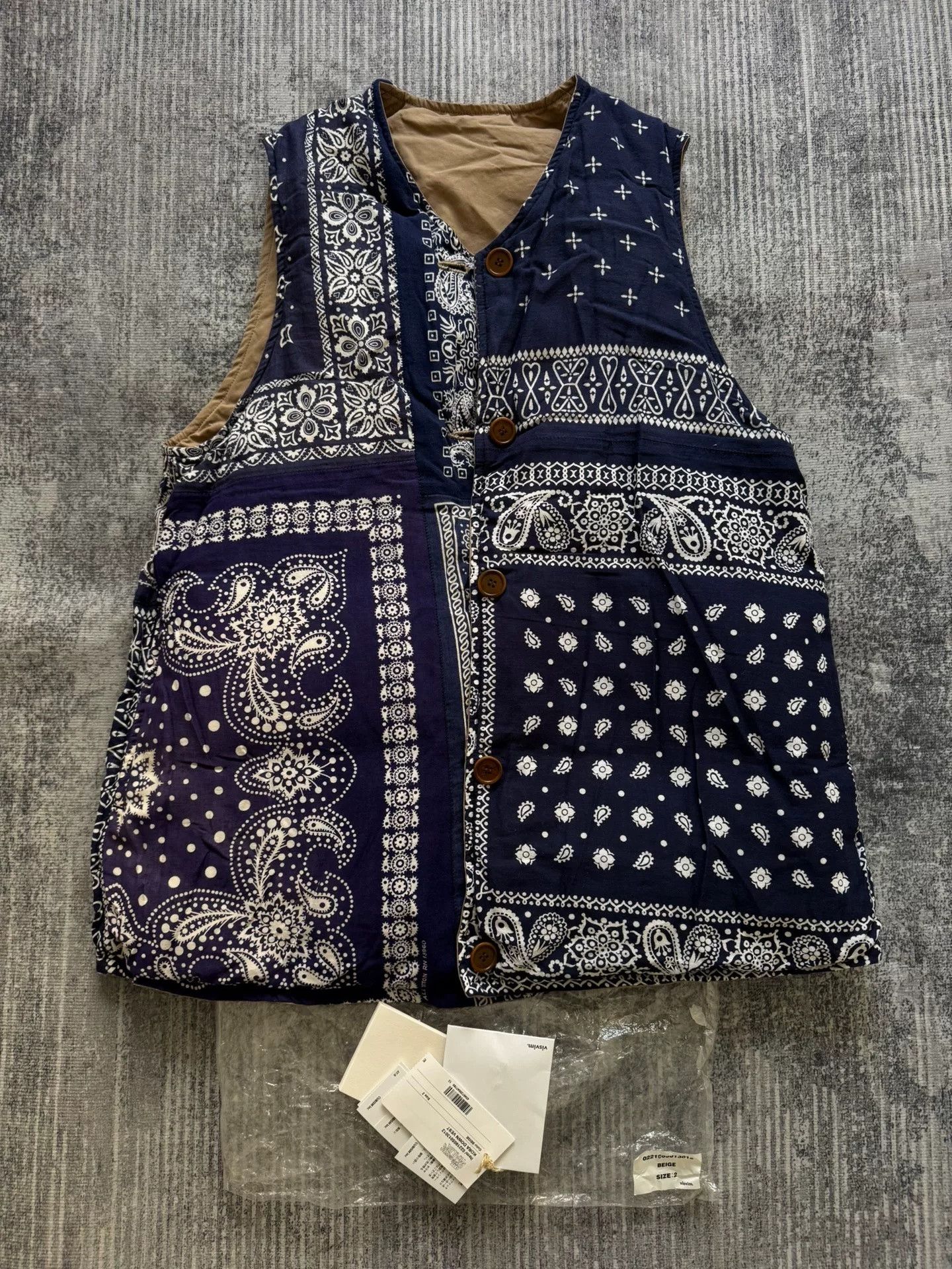 Visvim VISVIM 21AW ICT KORA DOWN VEST Size US M / EU 48-50 / 2 - 1 Thumbnail