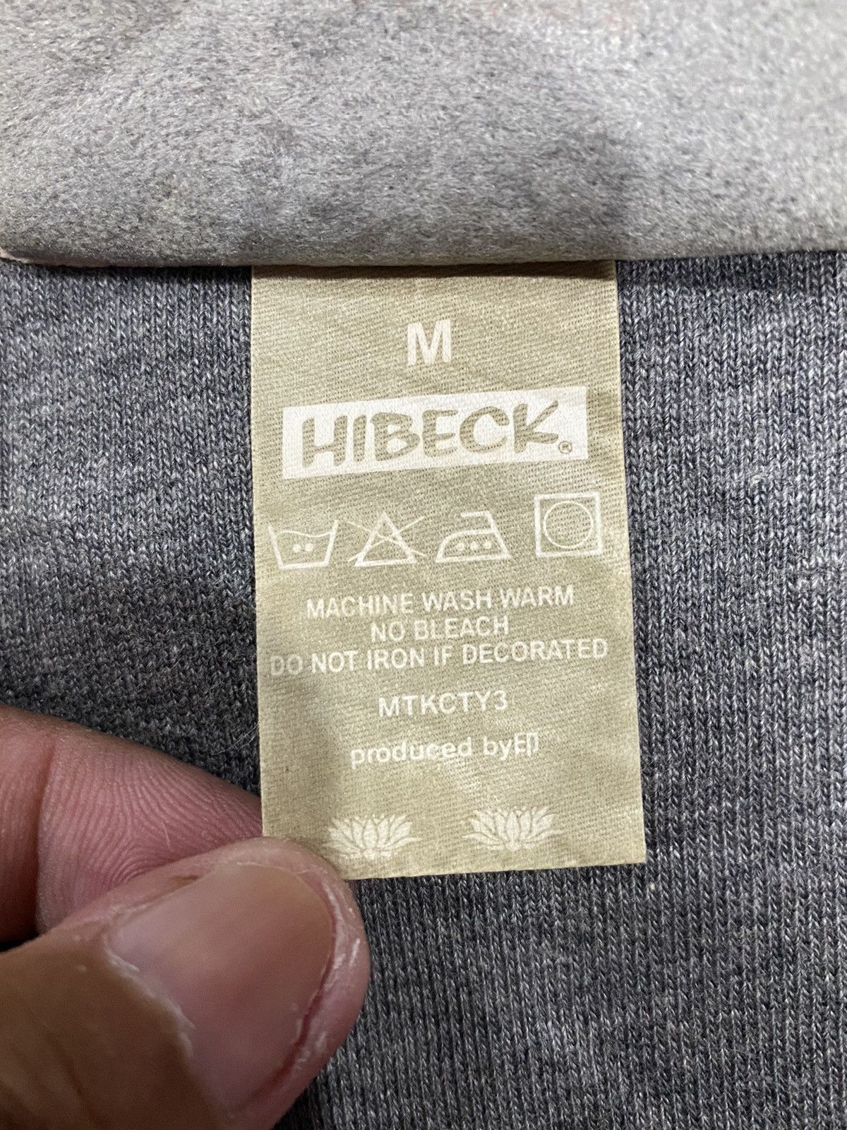 Japanese Brand HIBECK Zipper Jacket Button Size US M / EU 48-50 / 2 - 13 Thumbnail