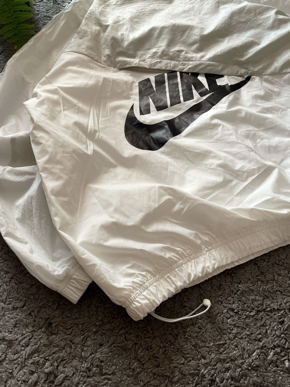 Nike × Vintage Nike Anorak Light Jacket Streetwear Oversize Big Logo Rare Size US L / EU 52-54 / 3 - 6 Thumbnail
