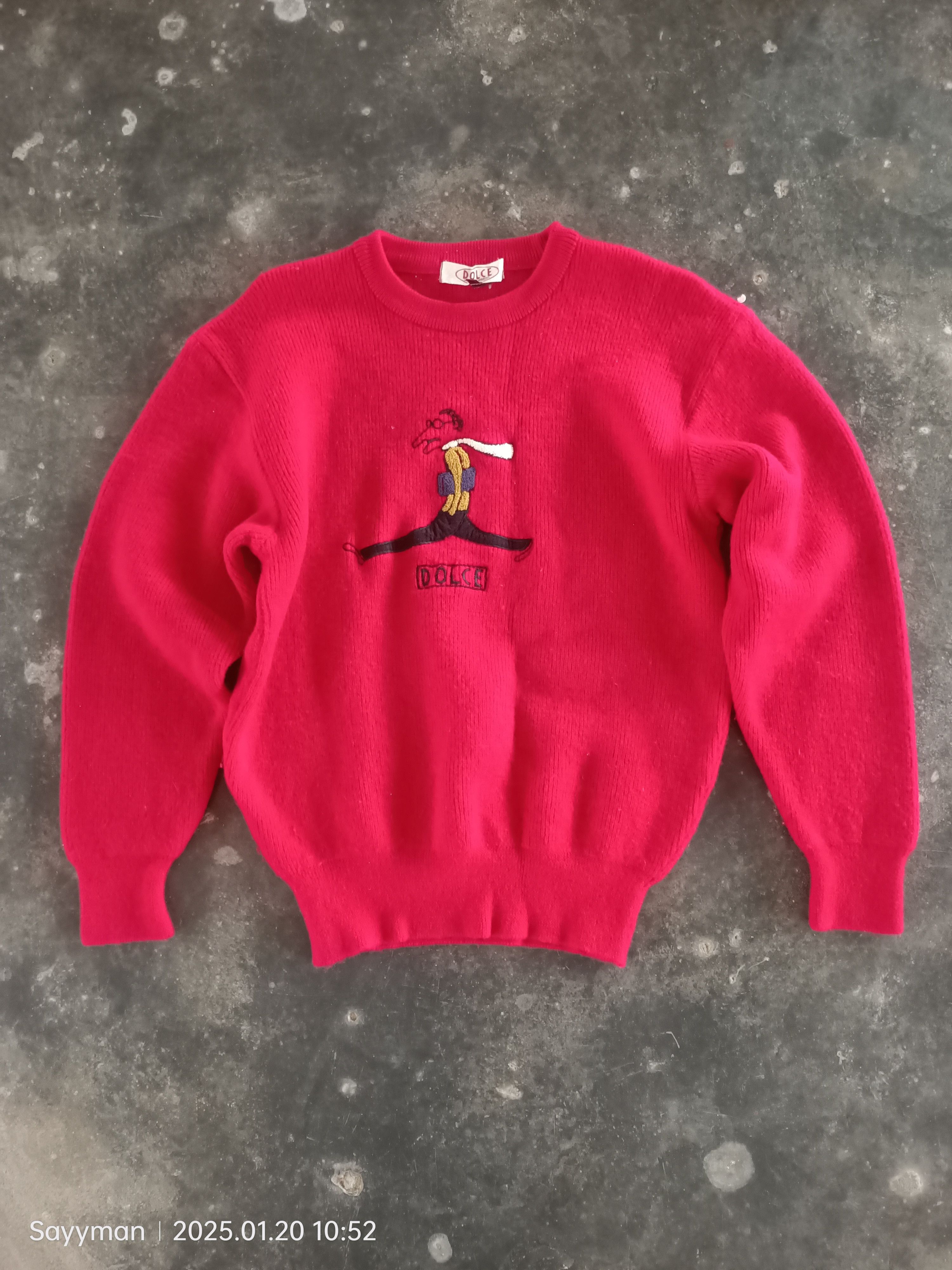 If Six Was Nine × Japanese Brand × Vintage Vintage Dolce Pull Over Knit Size US M / EU 48-50 / 2 - 1 Thumbnail