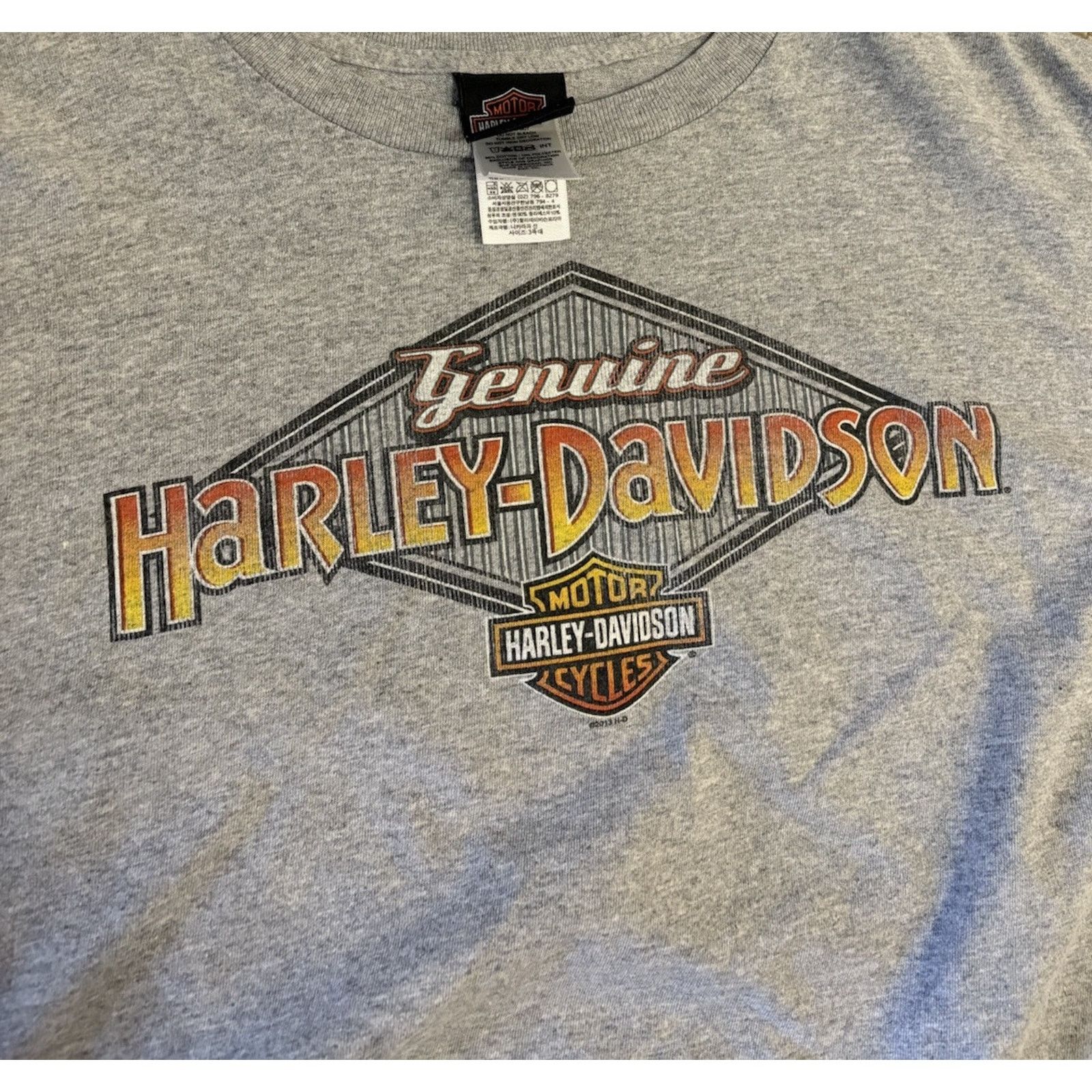 Harley Davidson Vintage Harley Davidson Motorcycles T Shirt Biker Logo 3XL Size US XXL / EU 58 / 5 - 2 Thumbnail