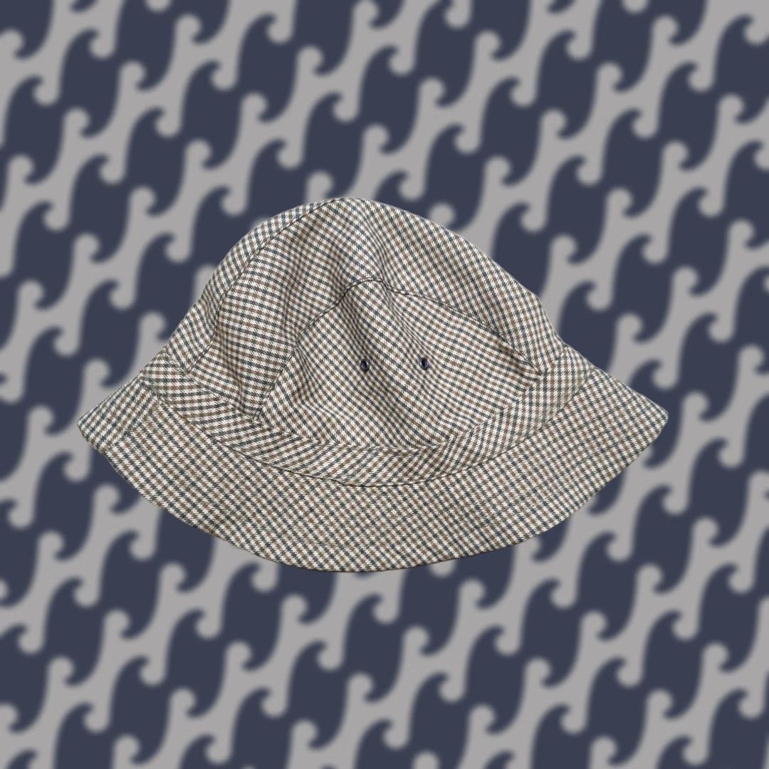 Bogner VINTAGE Bogner Bucket Hat 100% Wool Check Size 57 West Germany Boy / Mens / Adults? [Final: ensure genders] Size ONE SIZE - 1 Thumbnail