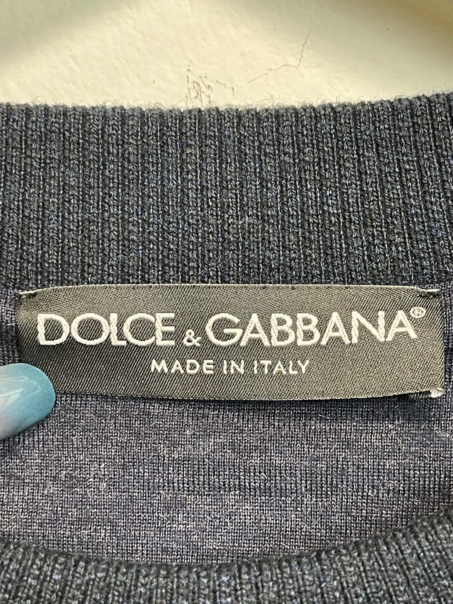 Dolce & Gabbana Dolce & Gabbana Detailed Craft Sweatshirt Size 52 New Size US L / EU 52-54 / 3 - 7 Thumbnail