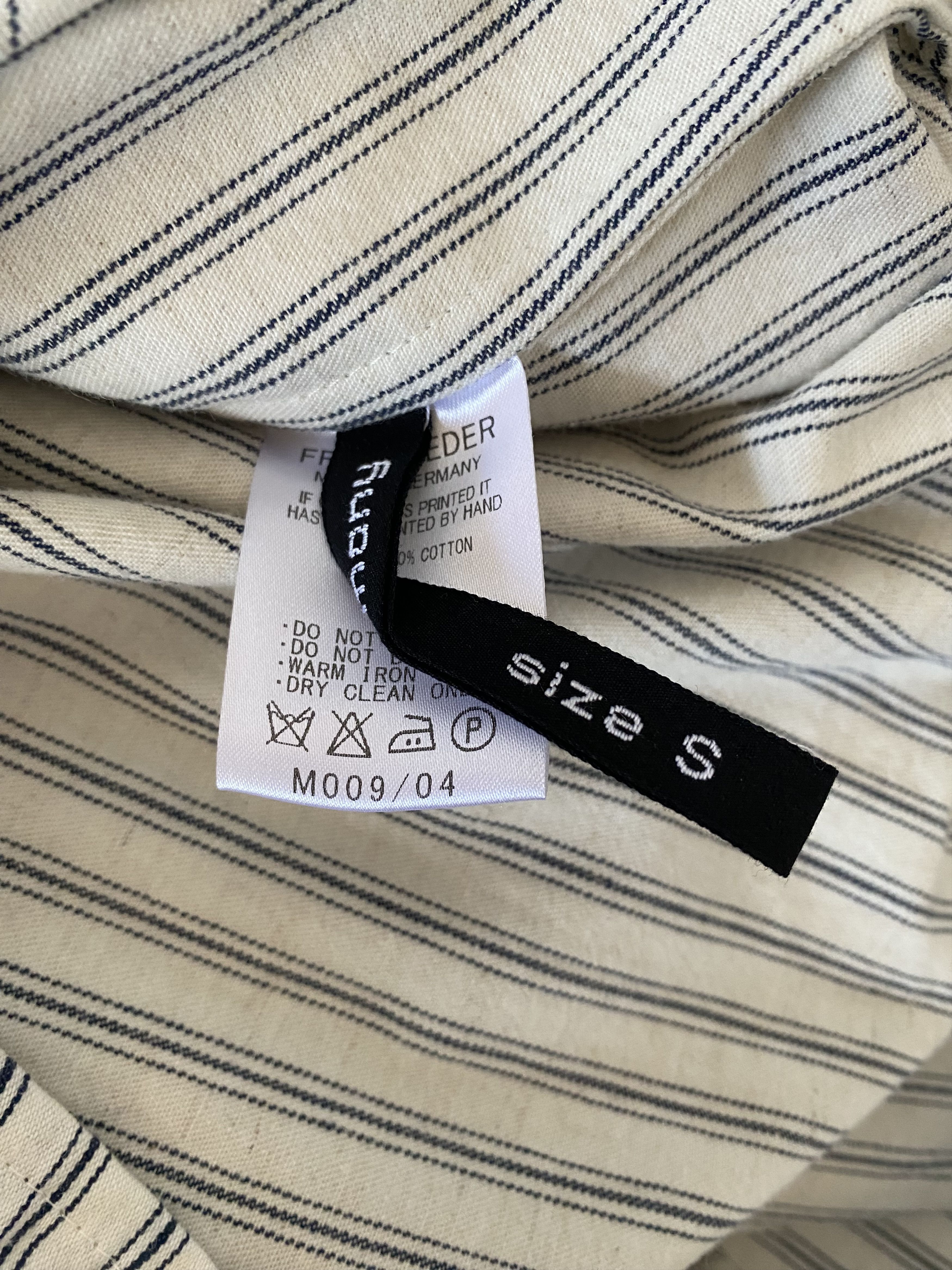 Frank Leder Striped shirt Size US S / EU 44-46 / 1 - 7 Thumbnail