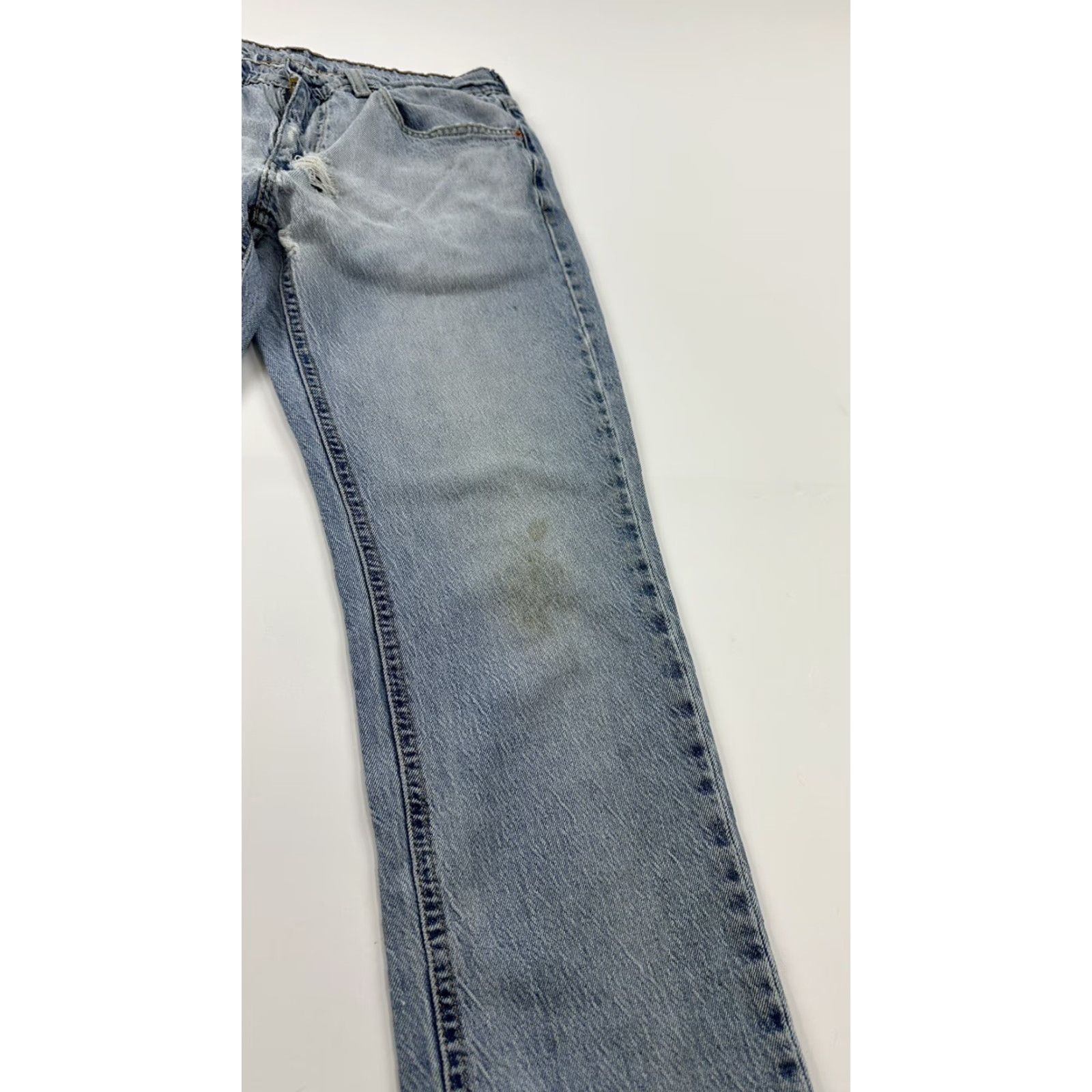 Levi's Levi’s 541 Jeans Men’s 29 x 29 Blue Tagged 31x32 Distressed Paint Size US 29 - 3 Thumbnail