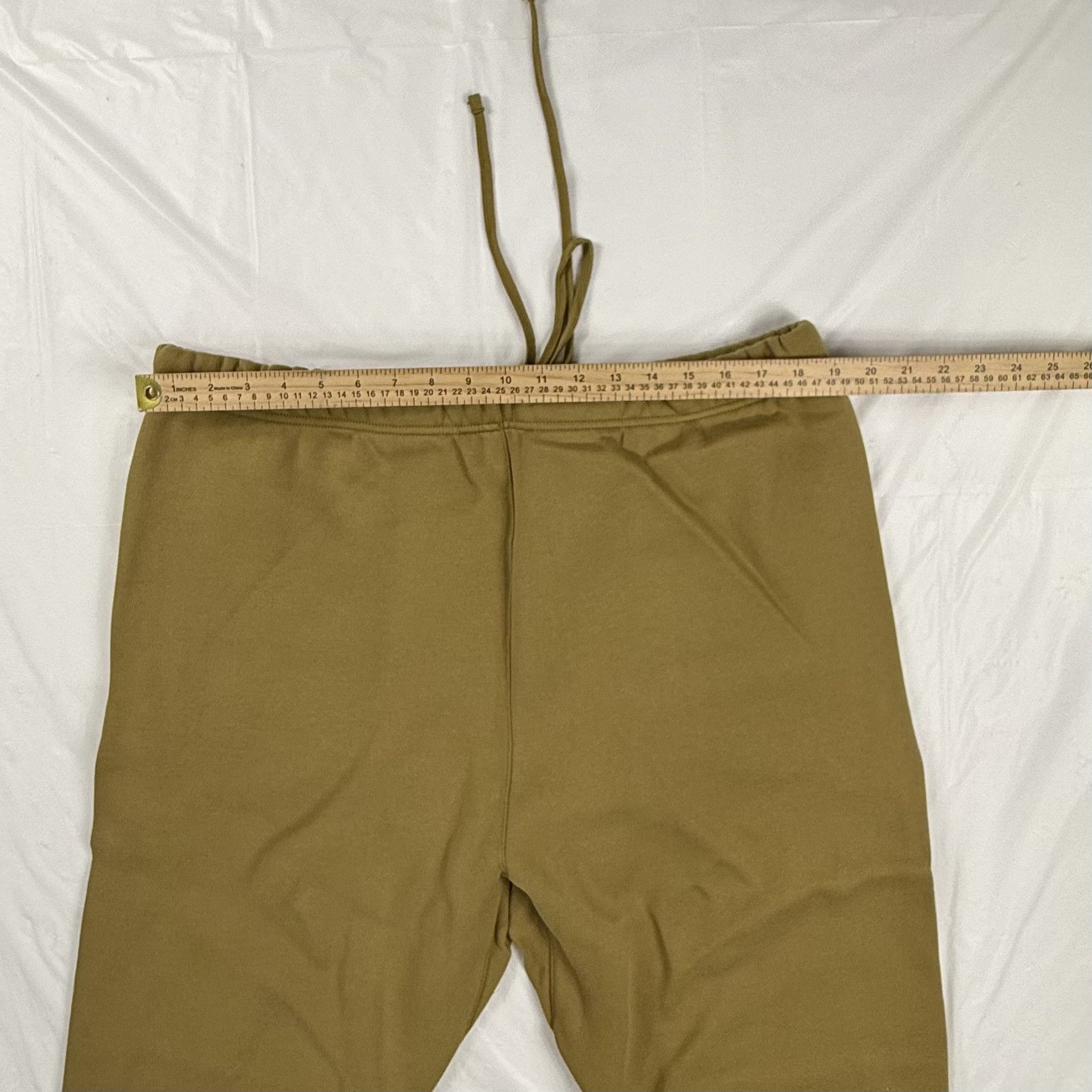Essentials Fear of God Essentials Sweatpants Harvest Gold Tan Fleece Size US 36 / EU 52 - 6 Thumbnail