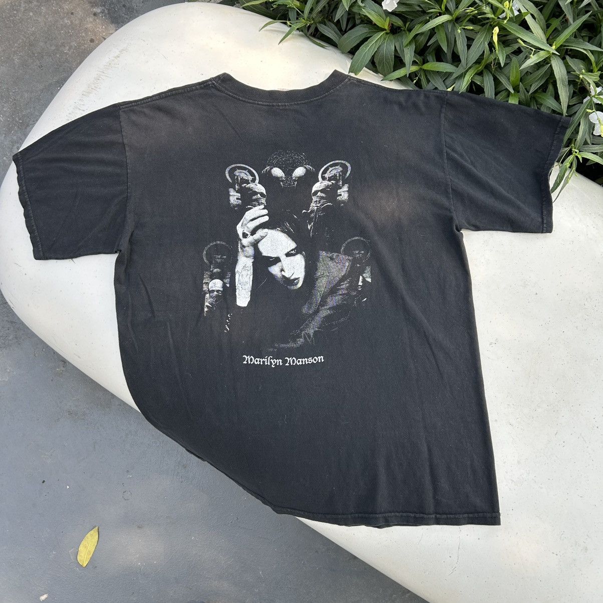 Band Tees Marilyn Manson Y2K Vintge Size US XL / EU 56 / 4 - 2 Thumbnail