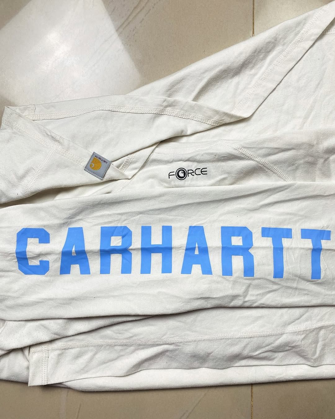Carhartt Carhartt Force Relaxed Longsleeve Spellout Size US XXL / EU 58 / 5 - 7 Thumbnail