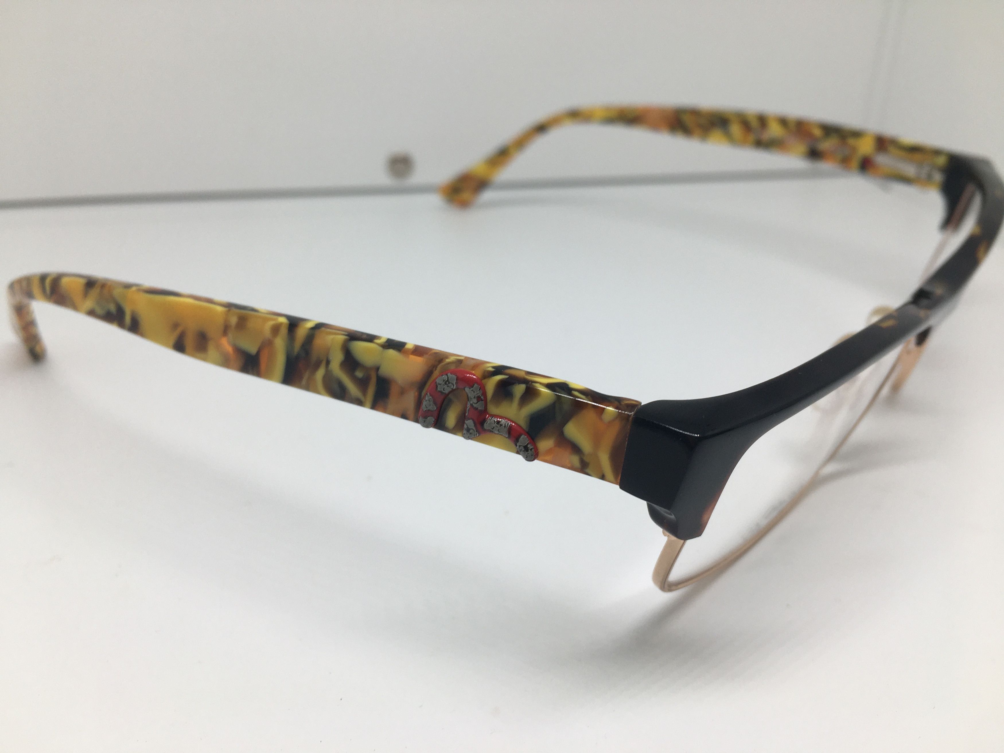 Evisu Evisu EVH-8526 Malcolm Eyeglasses Frame Size ONE SIZE - 2 Thumbnail