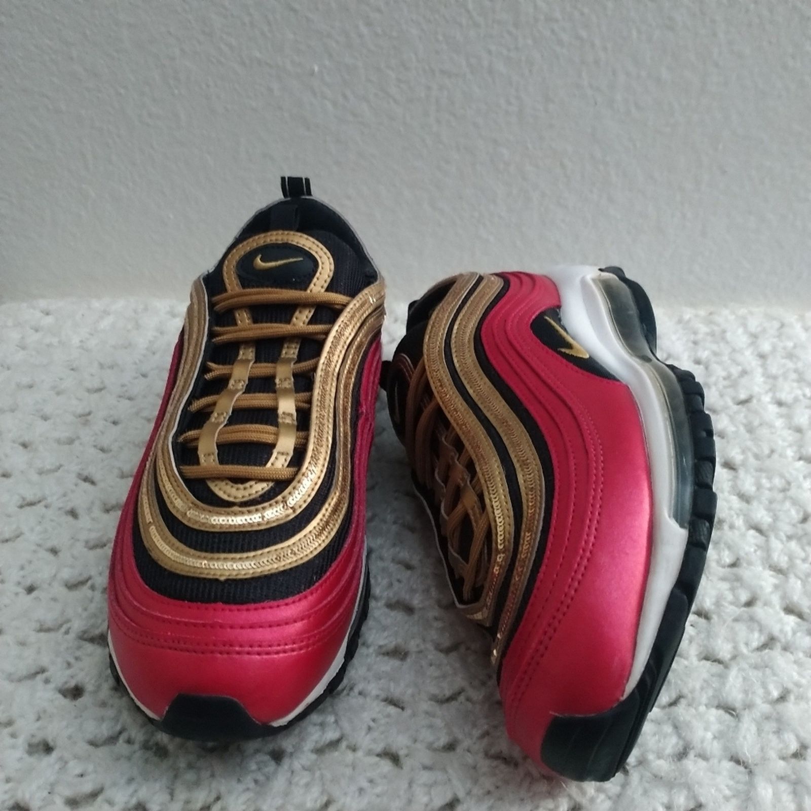 Nike Nike Air Max 97 'Gold Sequin' women size 9.5 Size US 9.5 / IT 39.5 - 3 Thumbnail