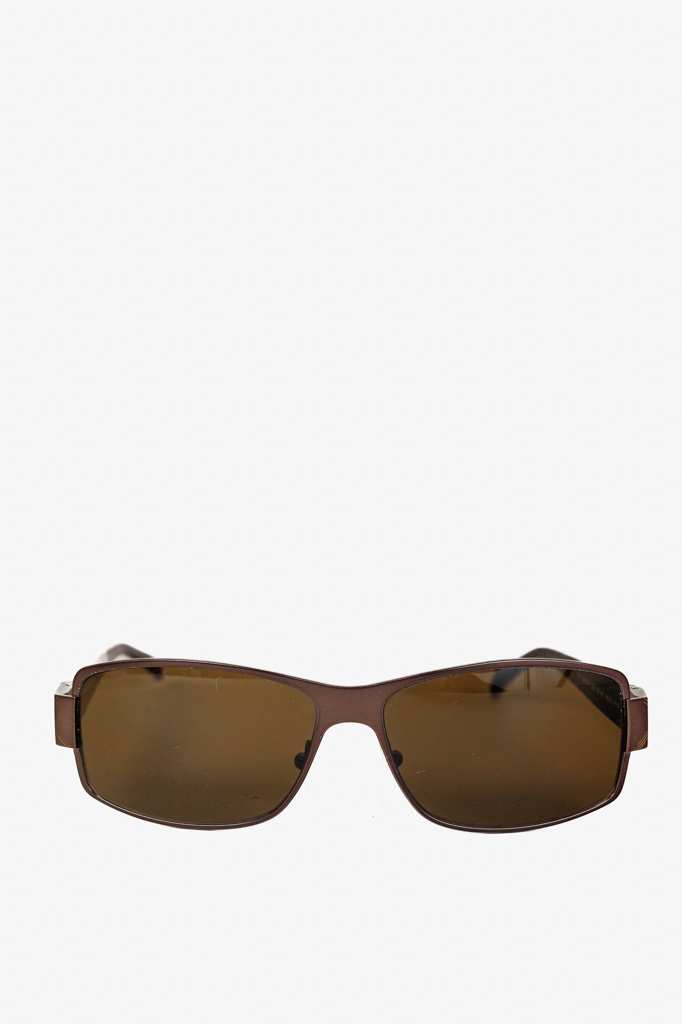 Burberry × Safilo Burberry B9412/S Check-Print Rectangular Sunglasses Size ONE SIZE - 2 Thumbnail