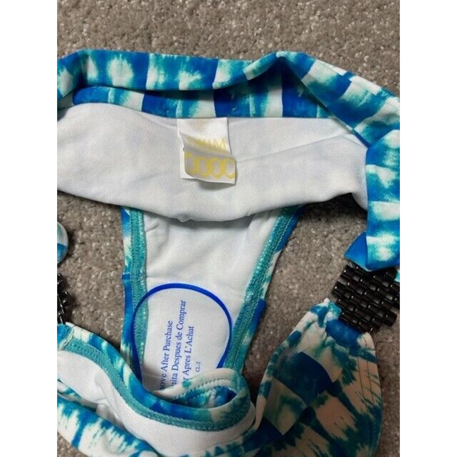 Other Swim Systems Bikini Bottom Women S Banded Buckle Blue Size S / US 4 / IT 40 - 3 Thumbnail