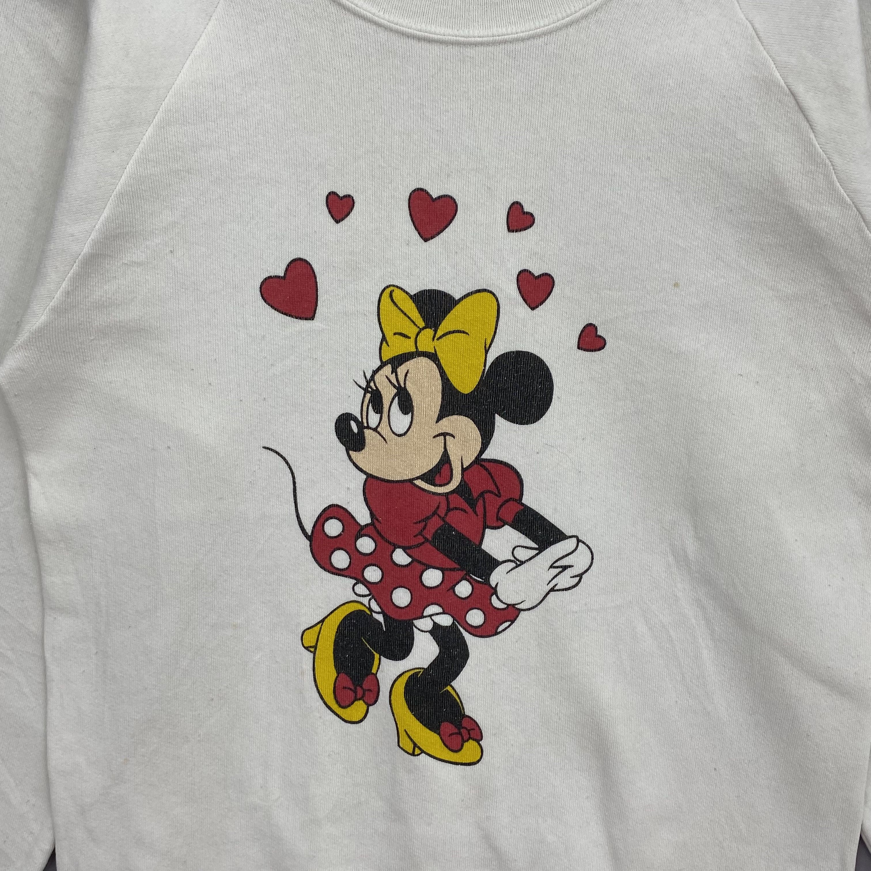 Disney Vintage 80s Minnie Mouse Sweater Catoon Sweatshirt Jumper Size US XS / EU 42 / 0 - 2 Thumbnail