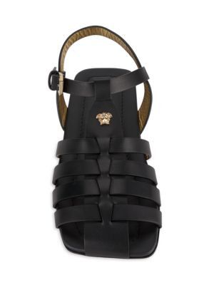 Versace o1y0425 Sandals in Black Size US 6 / EU 39 - 5 Thumbnail