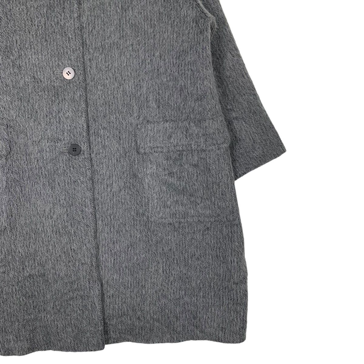 Japanese Brand CHRISTIAN AUJARD Liberte Mohair Long Coat #0083-C5 Size US L / EU 52-54 / 3 - 6 Thumbnail