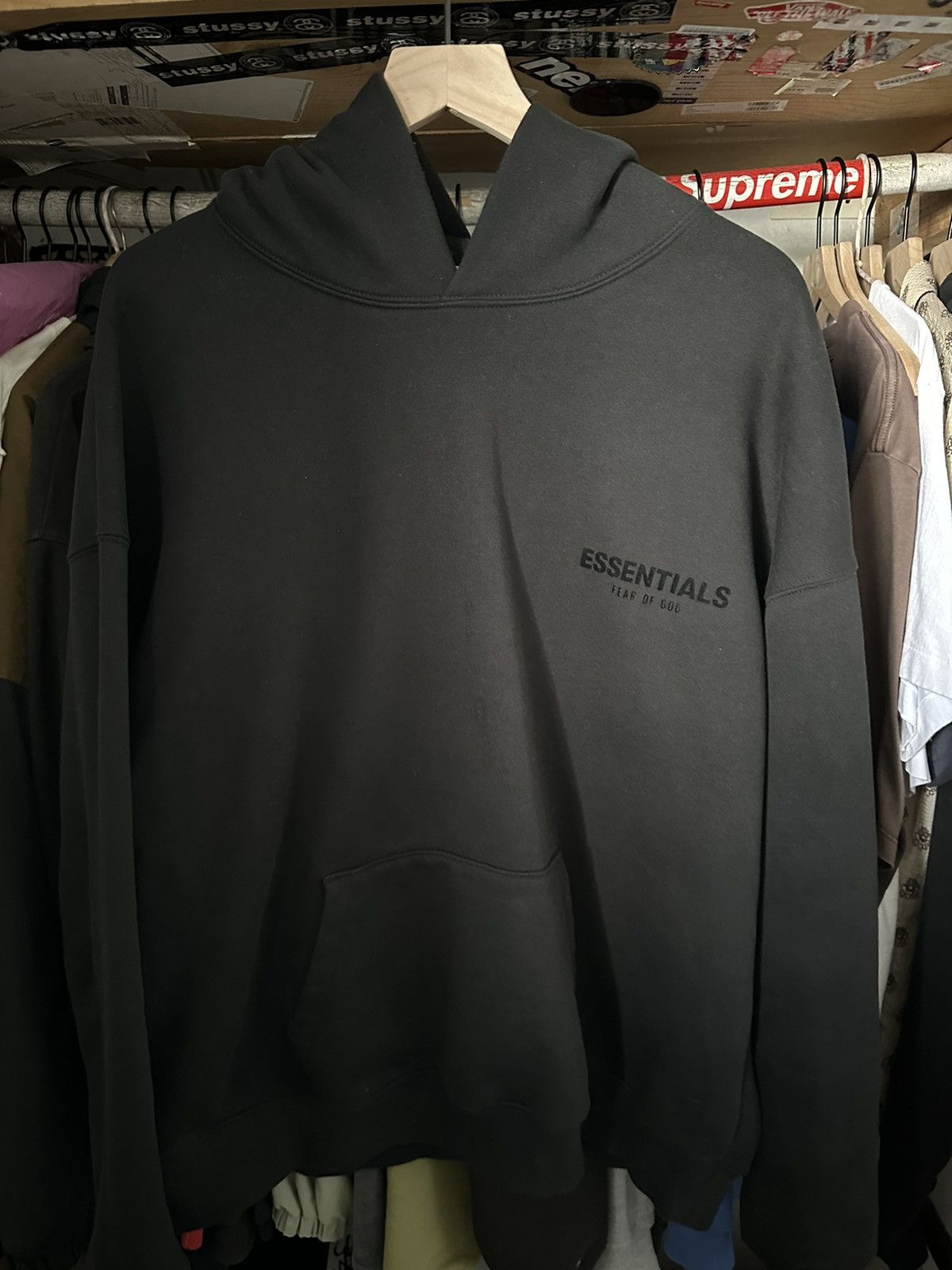 Core Essentials Oversized Hoodie Black