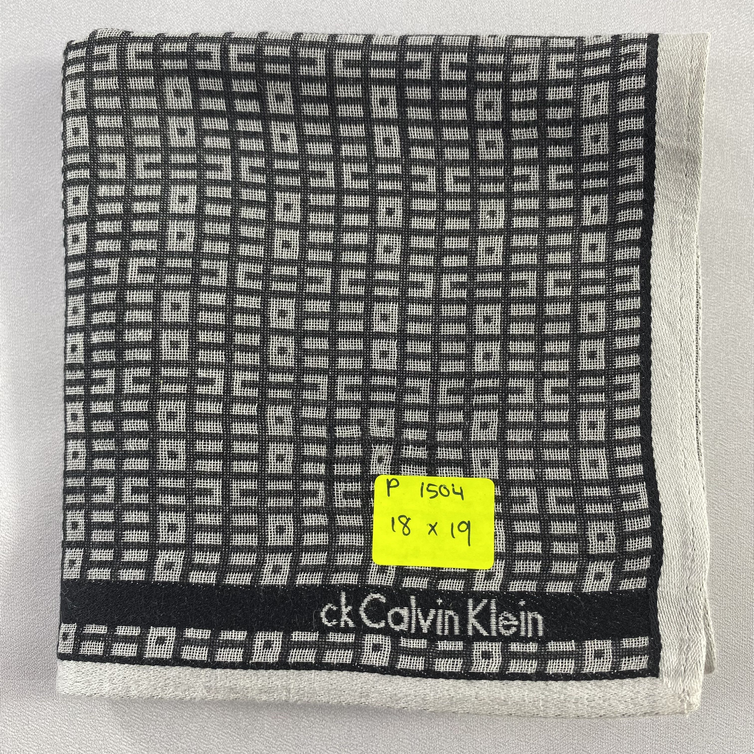 Calvin Klein × Vintage Calvin Klein Handkerchief / Neckerchief / Bandana-P1504 Size ONE SIZE - 6 Thumbnail