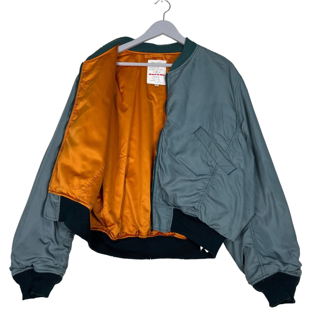 MOUSSY 🔥 RIOT RIOT MOUSSY BRAVE HAVE NO GUNS BOMBER JACKET Size US L / EU 52-54 / 3 - 9 Thumbnail