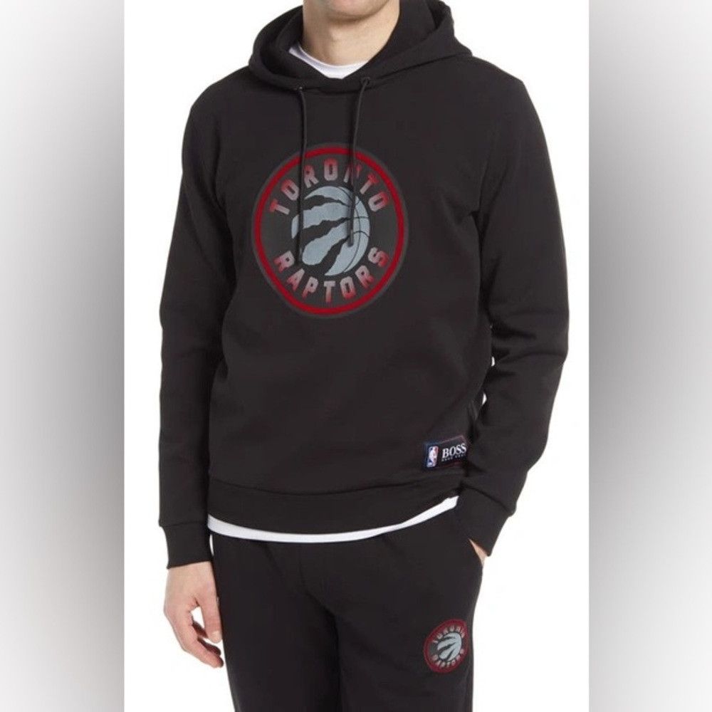 Hugo Boss Hugo Boss X NBA Basic Toronto Raptors Hoodie XL Black Size US XL / EU 56 / 4 - 1 Thumbnail