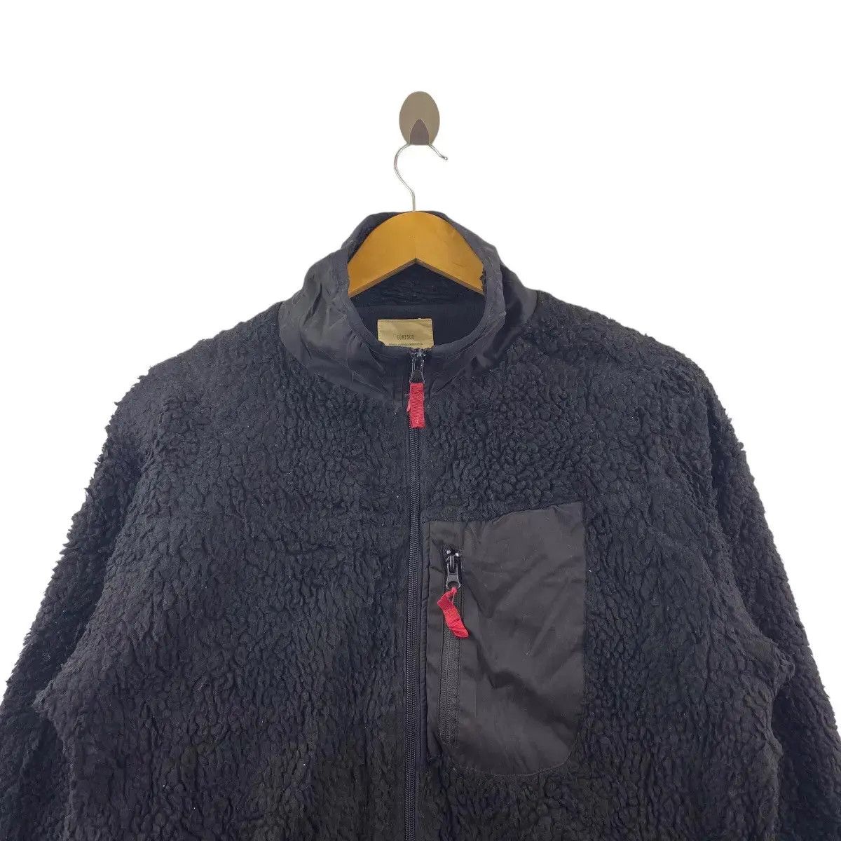 Vintage CORISCO GENERAL Retro X Pocket Deep Pile Fleece Jacket Size US M / EU 48-50 / 2 - 4 Thumbnail