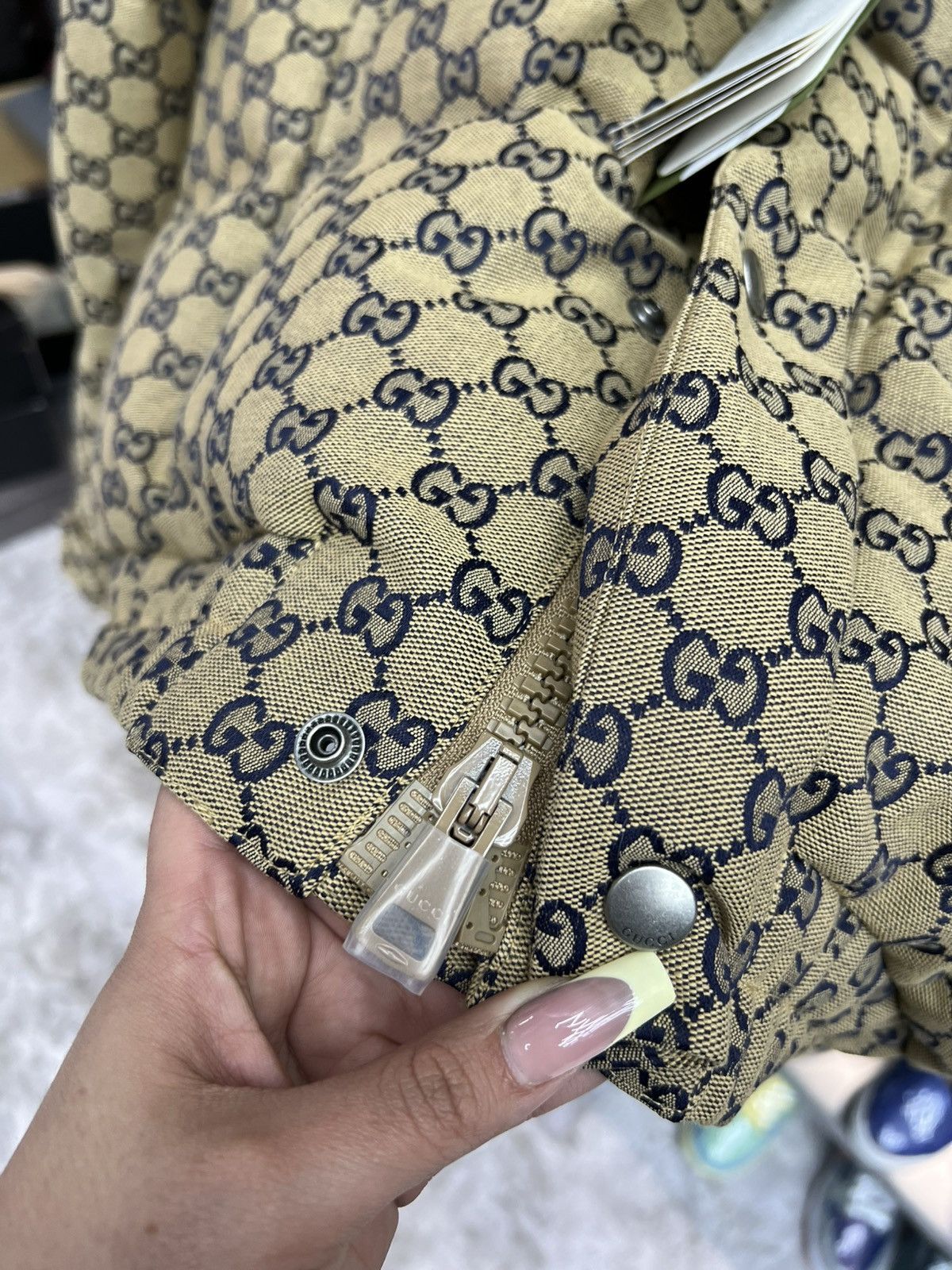 Gucci Gucci GG Canvas Puffer Jacket Size US L / EU 52-54 / 3 - 10 Thumbnail