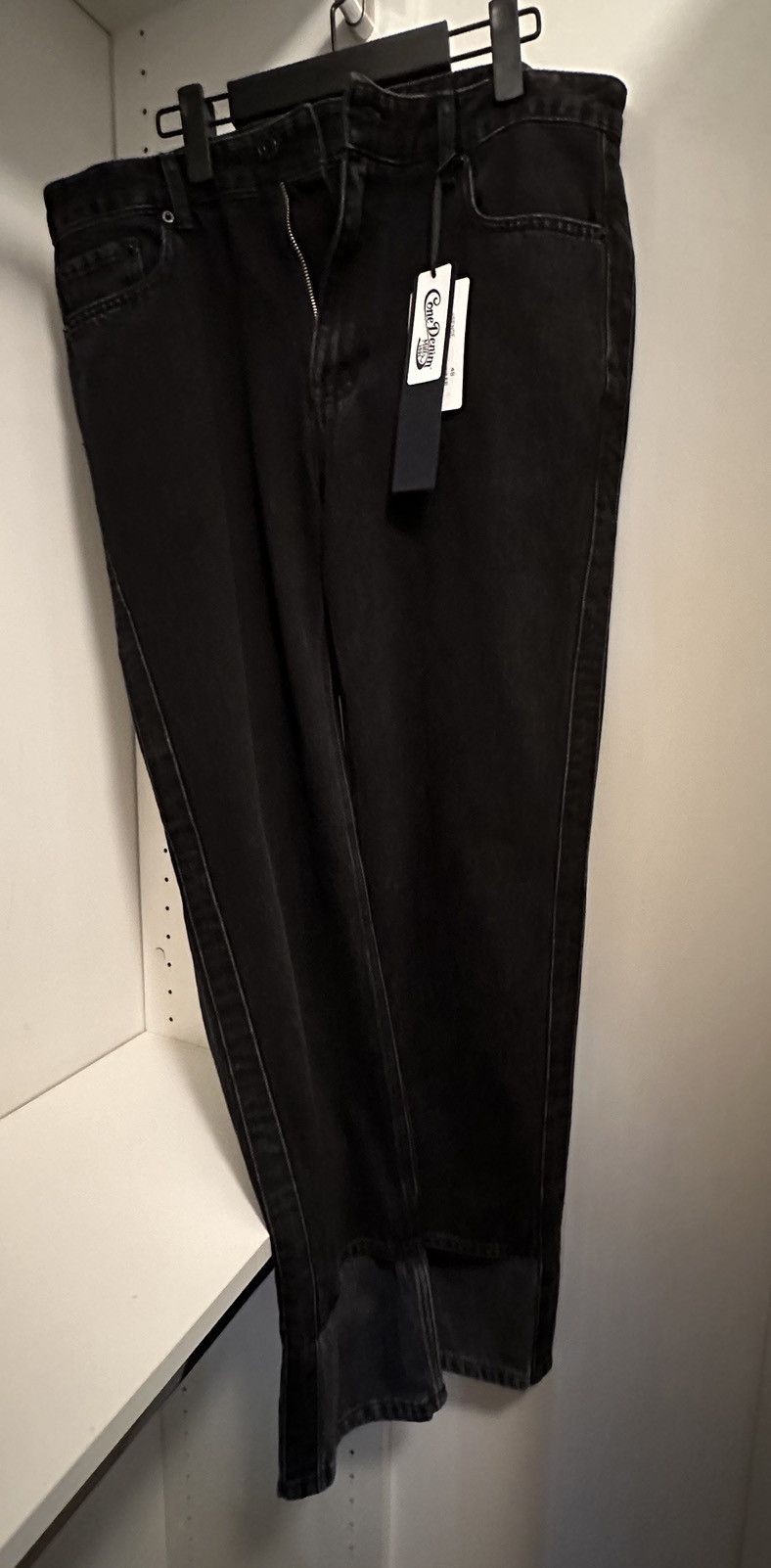 Juun.J Black Design Jeans