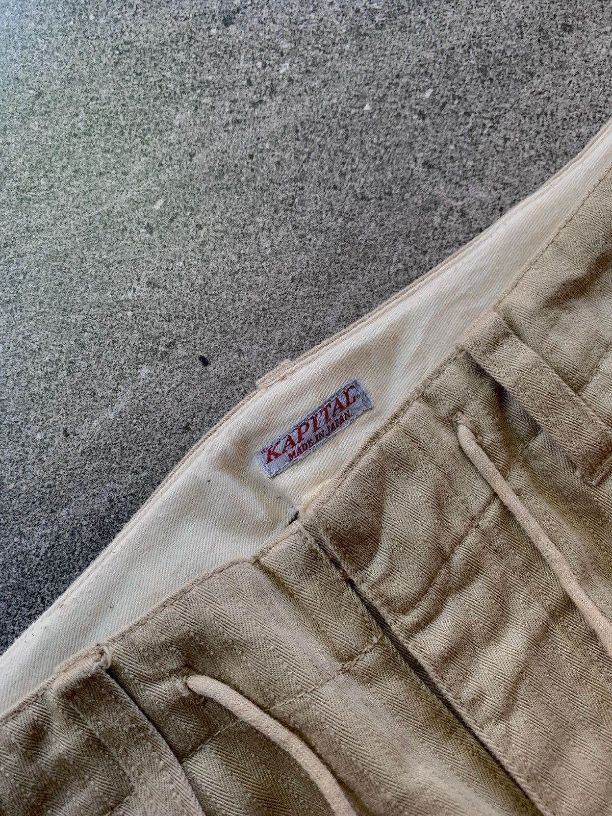 Kapital FREE TAX! Hybrid Herringbone Twill Pants Size US 29 - 9 Thumbnail