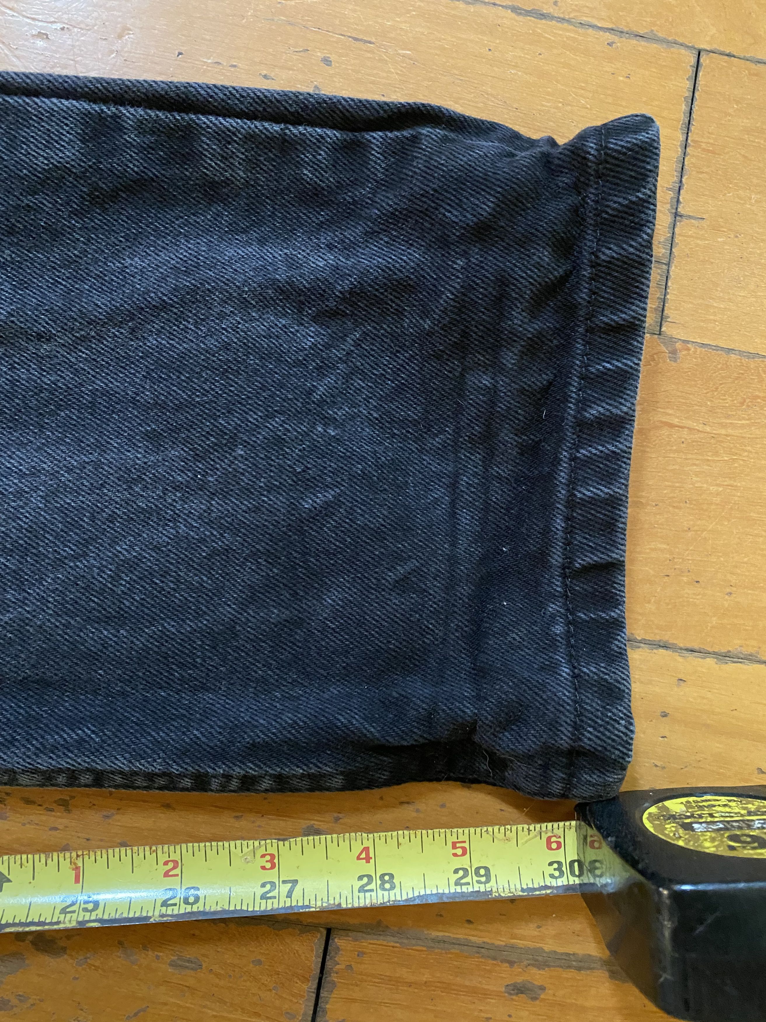 George vintage black stonewash jeans Size US 31 - 6 Thumbnail