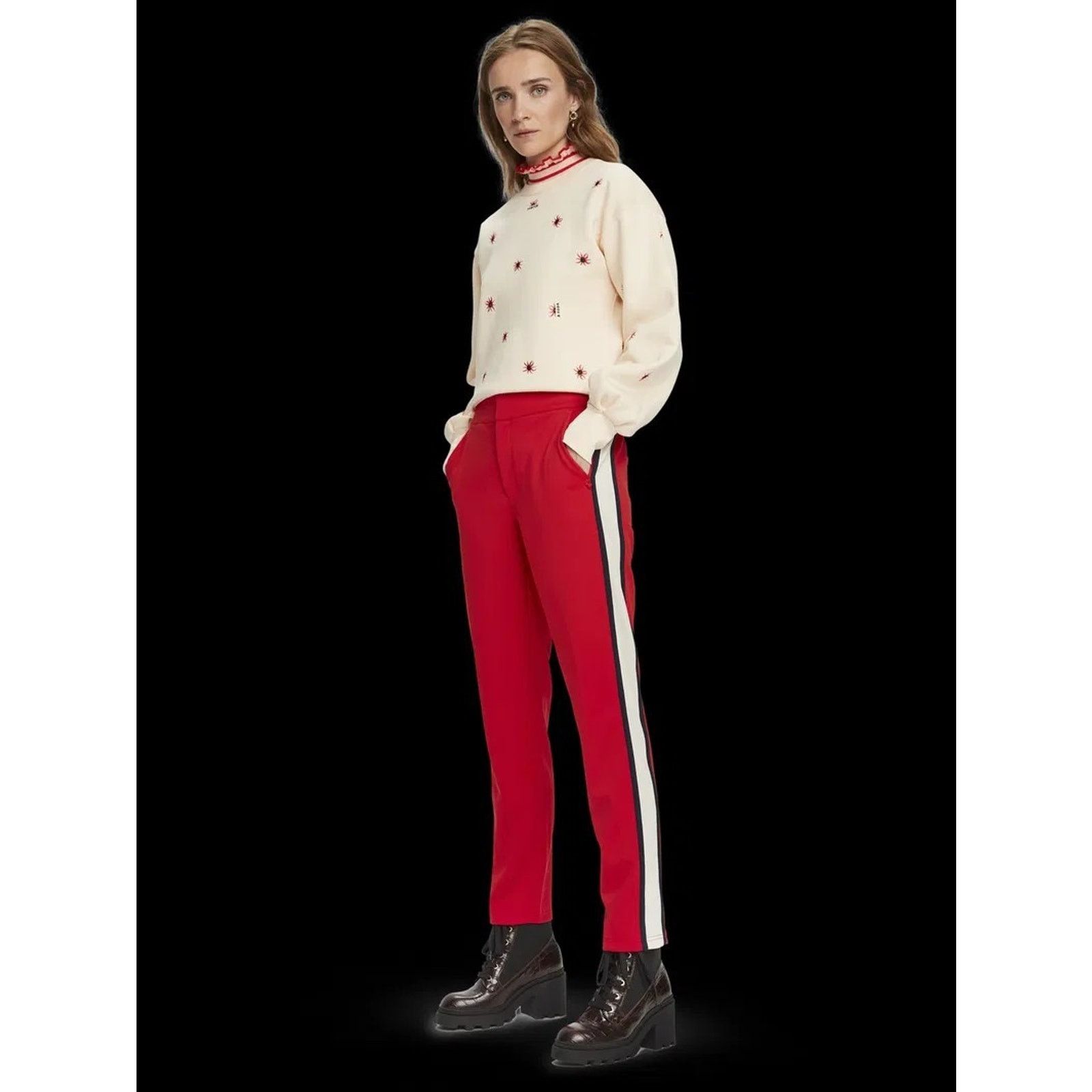 Scotch & Soda Scotch Soda Tailored Track Pants Women Size 16 Waist 28 Size 28" / US 6 / IT 42 - 1 Thumbnail