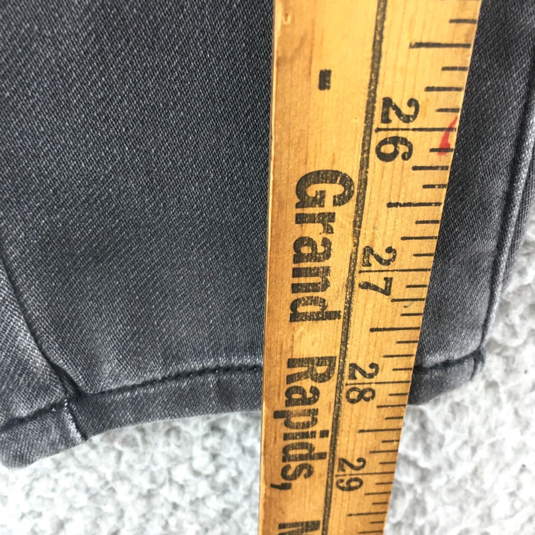 American Eagle Outfitters American Eagle Outfitters Jeans Womens 2 Gray Denim Mid Rise Zip Fly Skinny Stretch Size 26" / US 2 / IT 38 - 7 Thumbnail