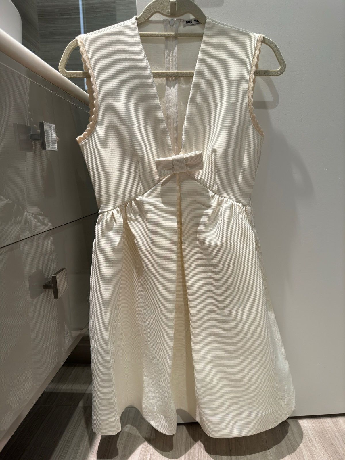 Miu Miu Miu Miu Cute Mini Dress Size S / US 4 / IT 40 - 2 Thumbnail