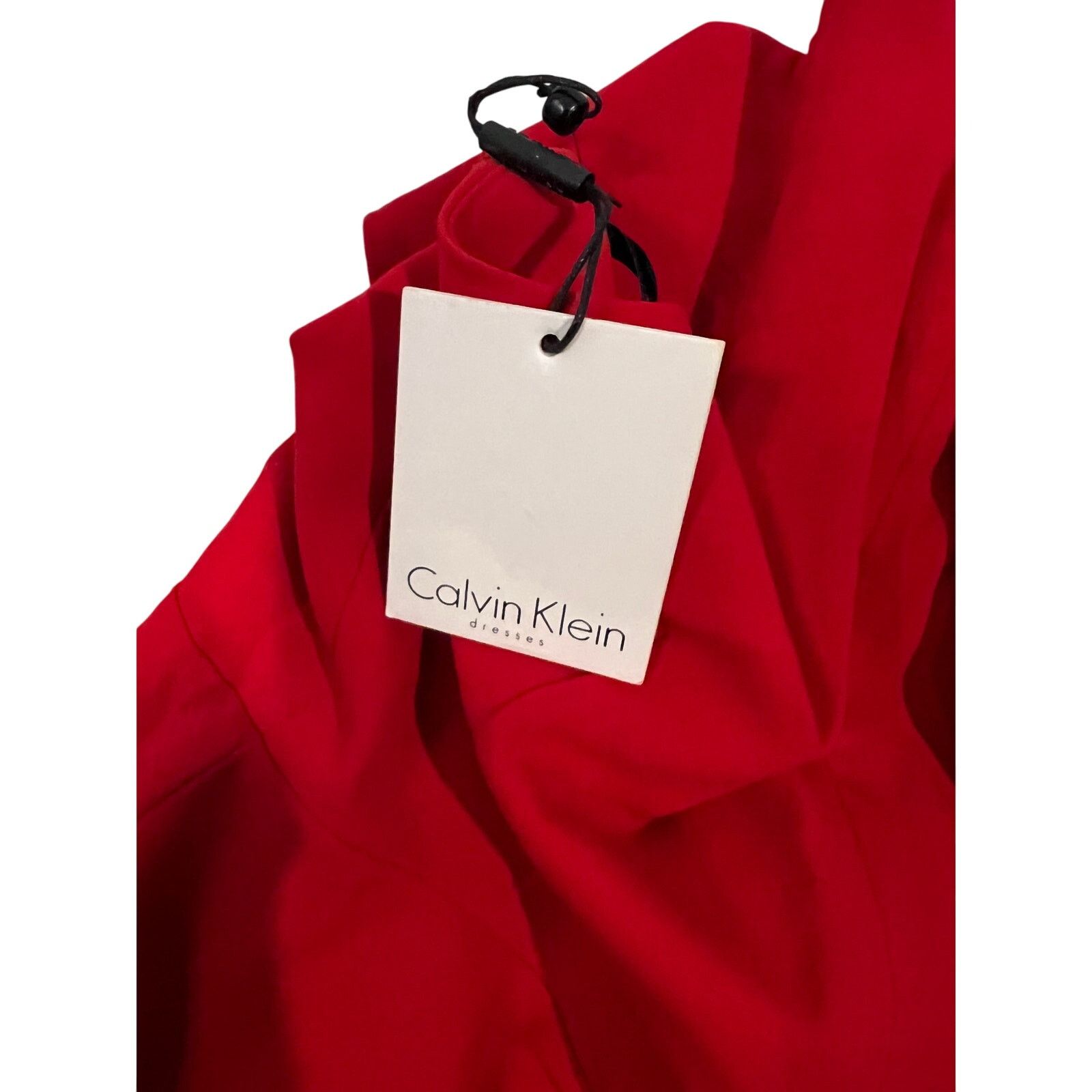 Calvin Klein Calvin Klein Red Red A-Line Dress Style CD2X1RS1 Womans 6 Size M / US 6-8 / IT 42-44 - 6 Thumbnail