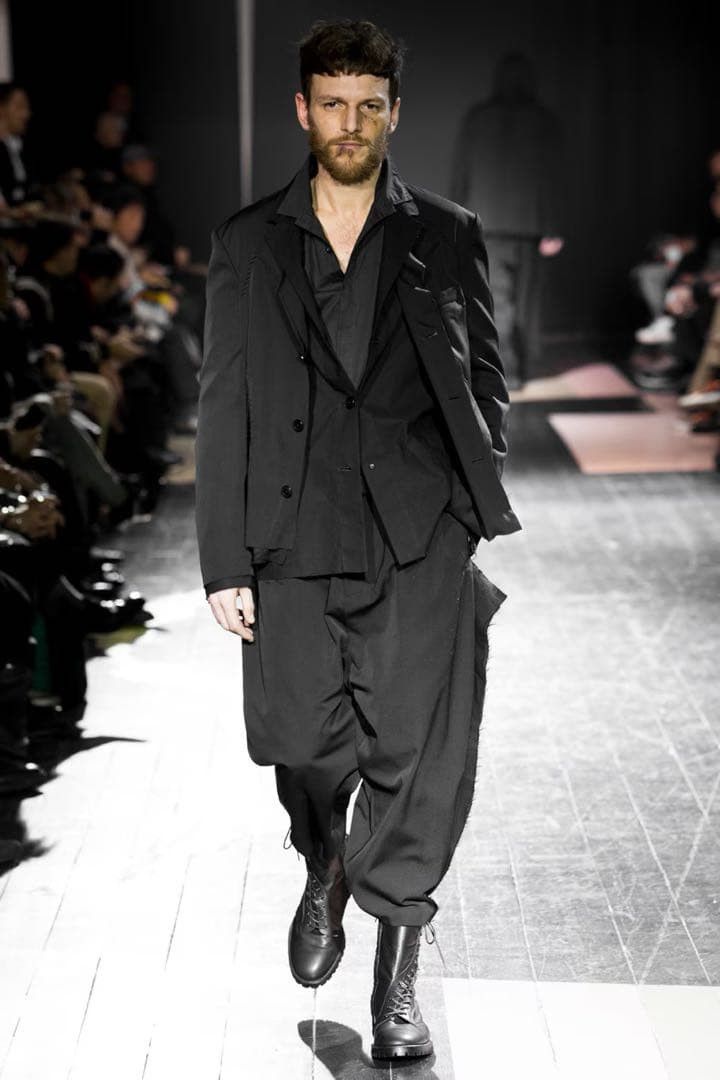 Yohji Yamamoto Yohji Yamamoto Homme 15AW Layered Wool Gaba Jacket Size US M / EU 48-50 / 2 - 1 Thumbnail