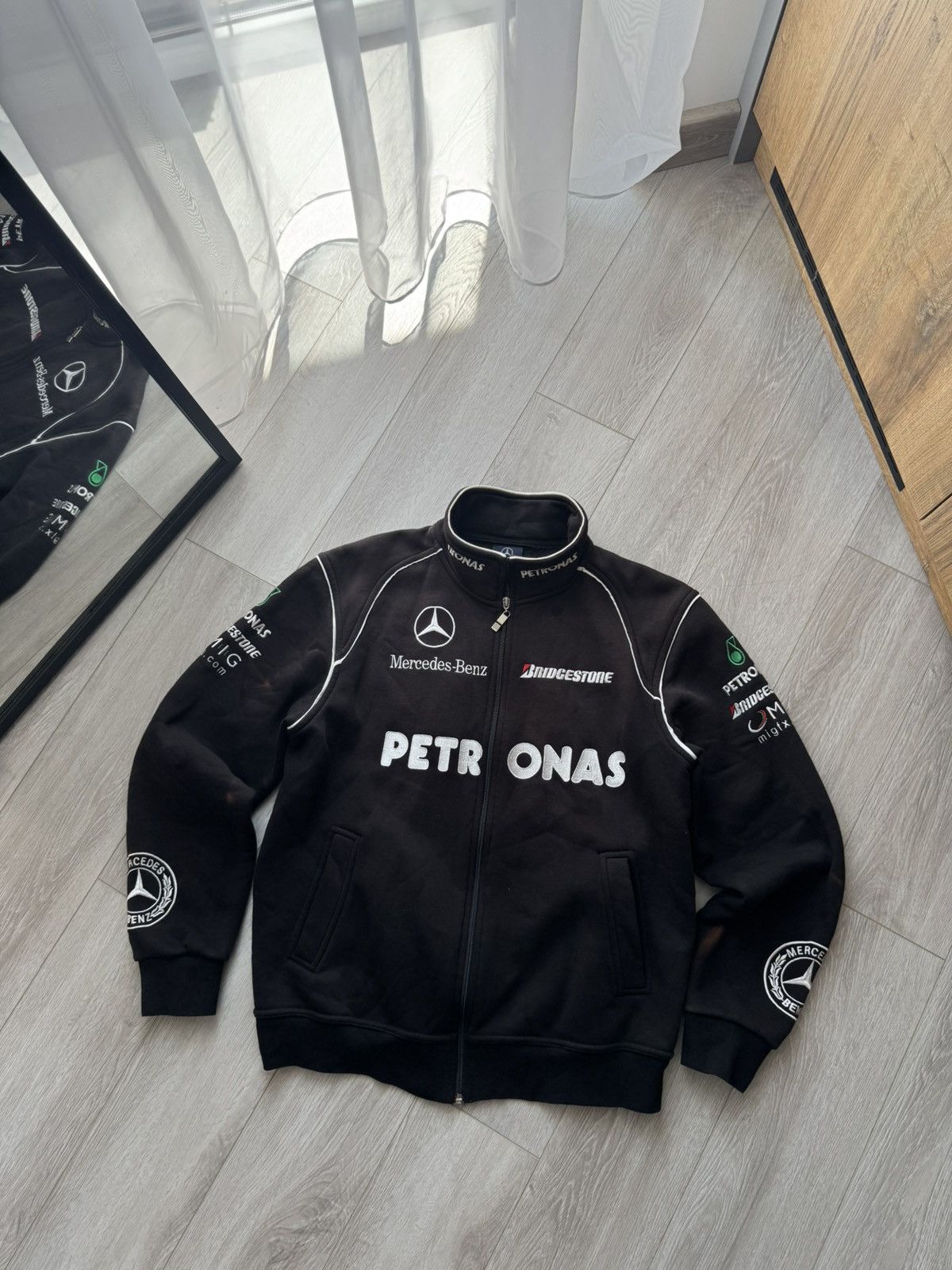 Formula 1 MERCEDES MCLAREN ZIP SWEATSHIRT RACING FORMULA NASCAR Size US M / EU 48-50 / 2 - 1 Thumbnail