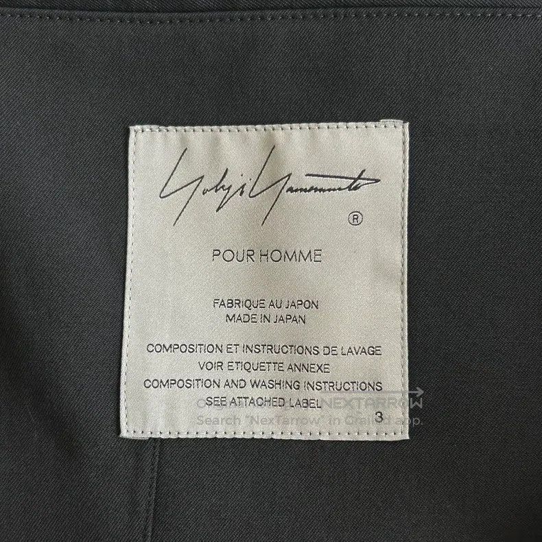 Yohji Yamamoto YOHJI YAMAMOTO White Raven Embroidered Double-Layer Coat Size US M / EU 48-50 / 2 - 7 Thumbnail