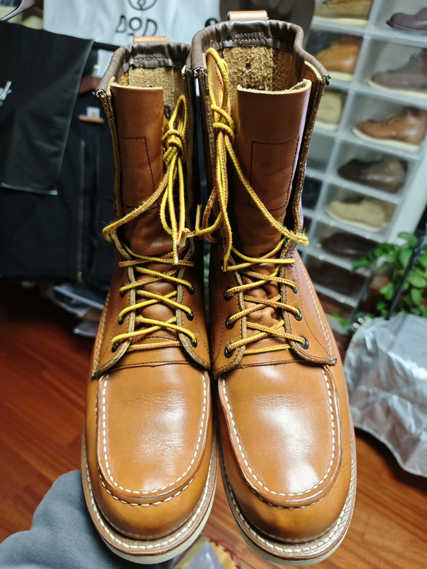 Red Wing Red Wing 10877 High-Top Work Boots Size US 8.5 / EU 41-42 - 1 Thumbnail