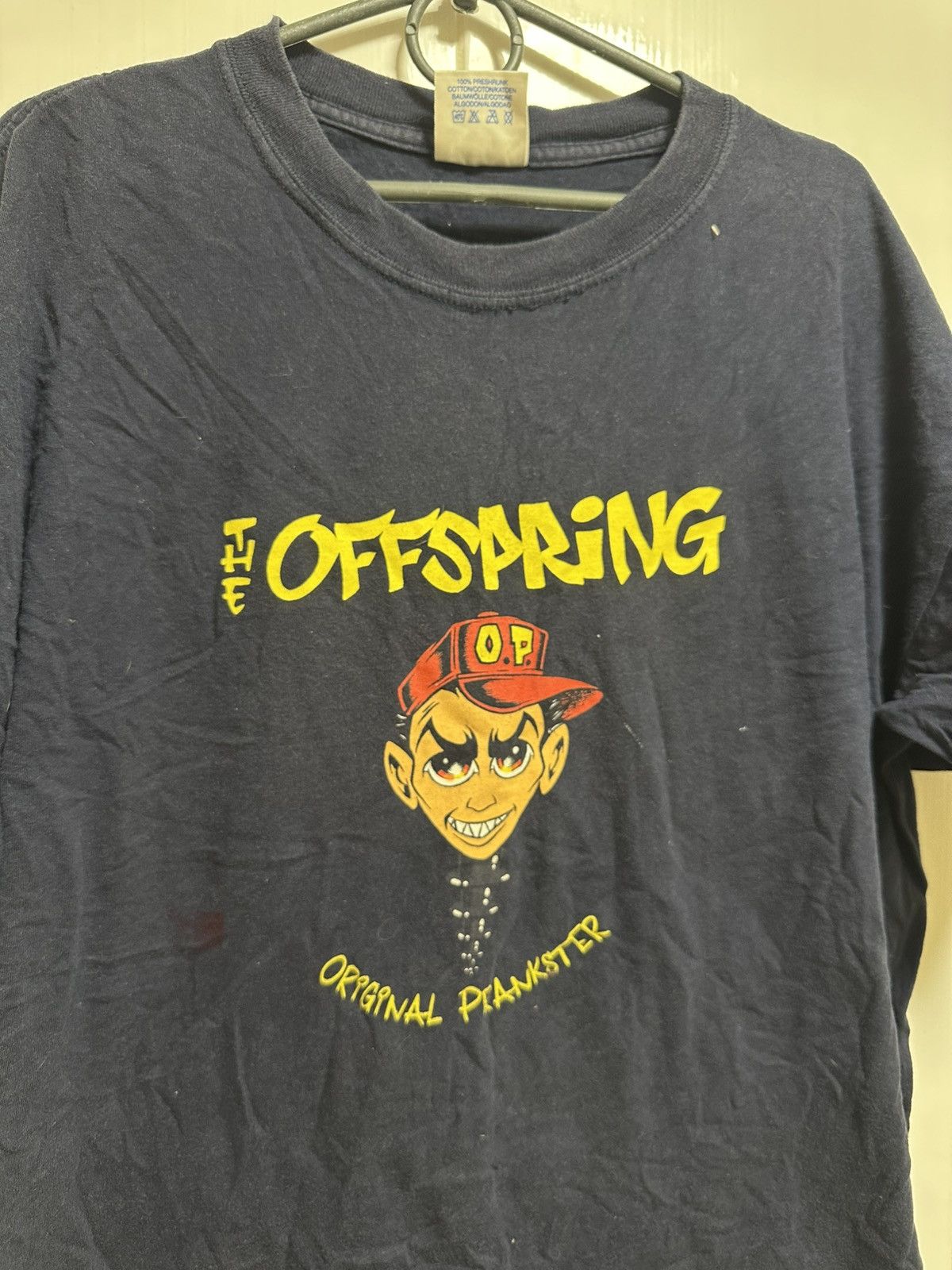 Vintage The Offspring T-Shirt Original Prankster 2001 European Tour Size US XL / EU 56 / 4 - 2 Thumbnail