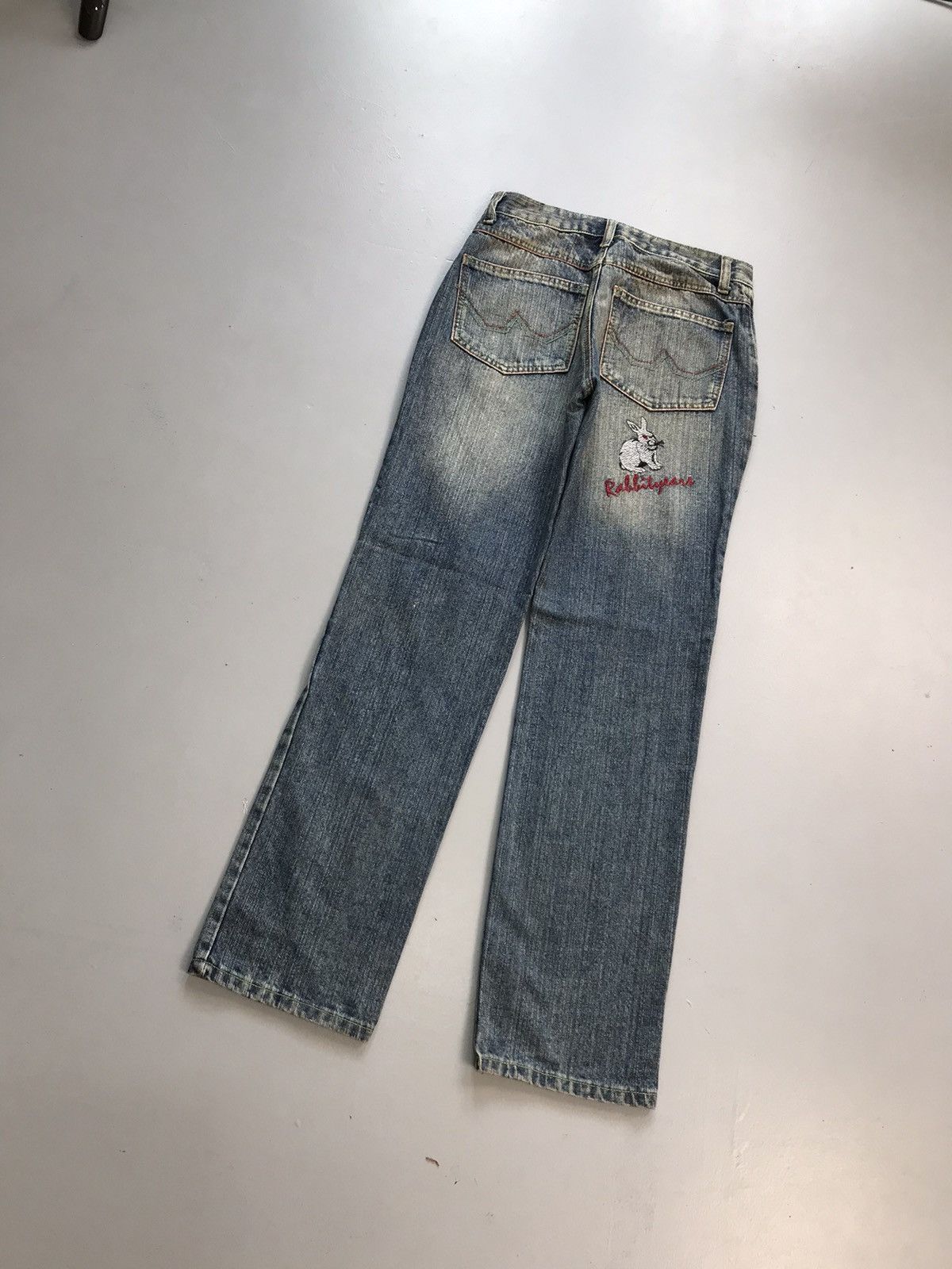 JNCO Vintage Yi xuan ni embroidered denim Size 28" / US 6 / IT 42 - 9 Thumbnail