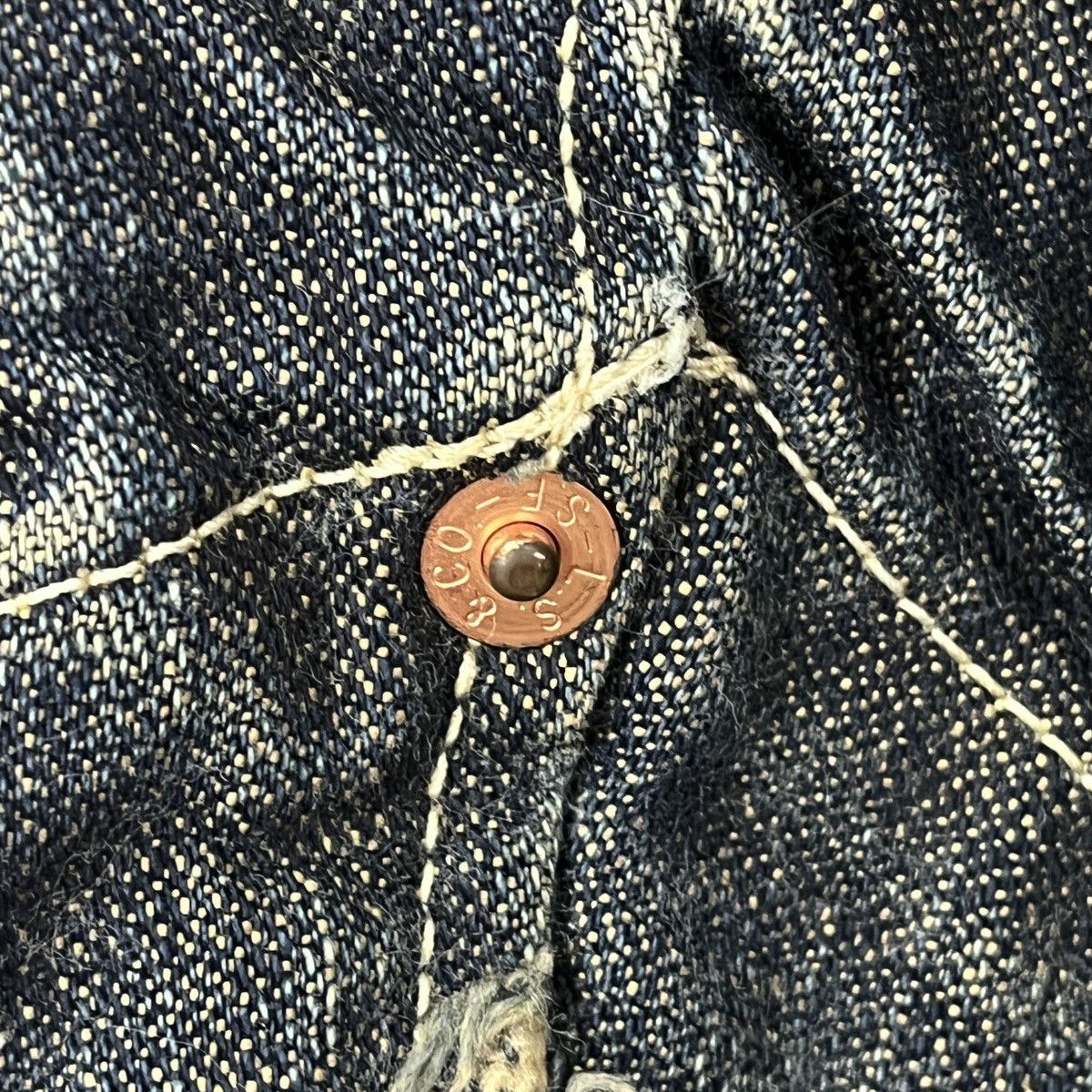 Levi's × Levi's Made & Crafted × Vintage Levis Redloop Chore Jacket Hidden Rivet Buttons Size US L / EU 52-54 / 3 - 16 Thumbnail