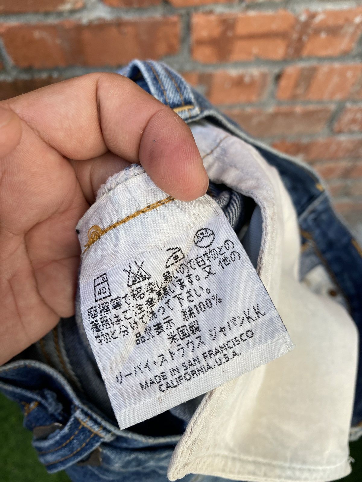Levi's Vintage Clothing W31x28 Vintage levi's 201xx buckle back redline cut off bigE Size US 31 - 8 Thumbnail